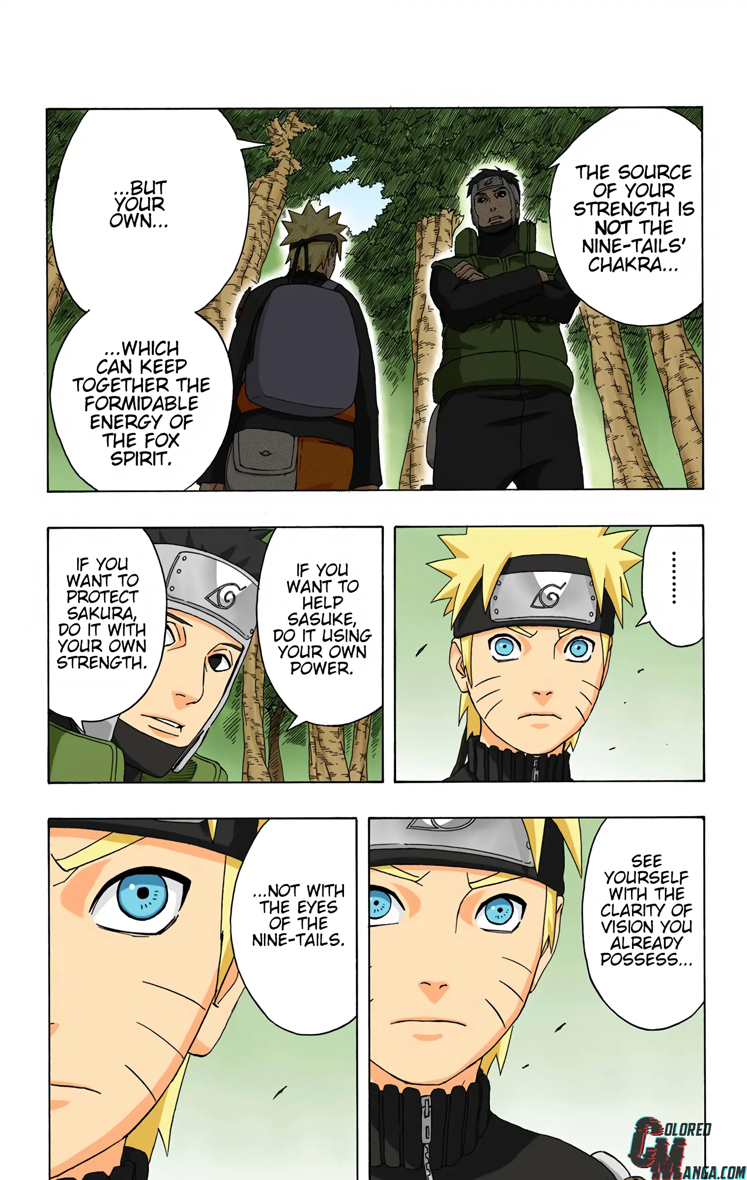 Naruto Colored Manga Online, chapter 299, page 11