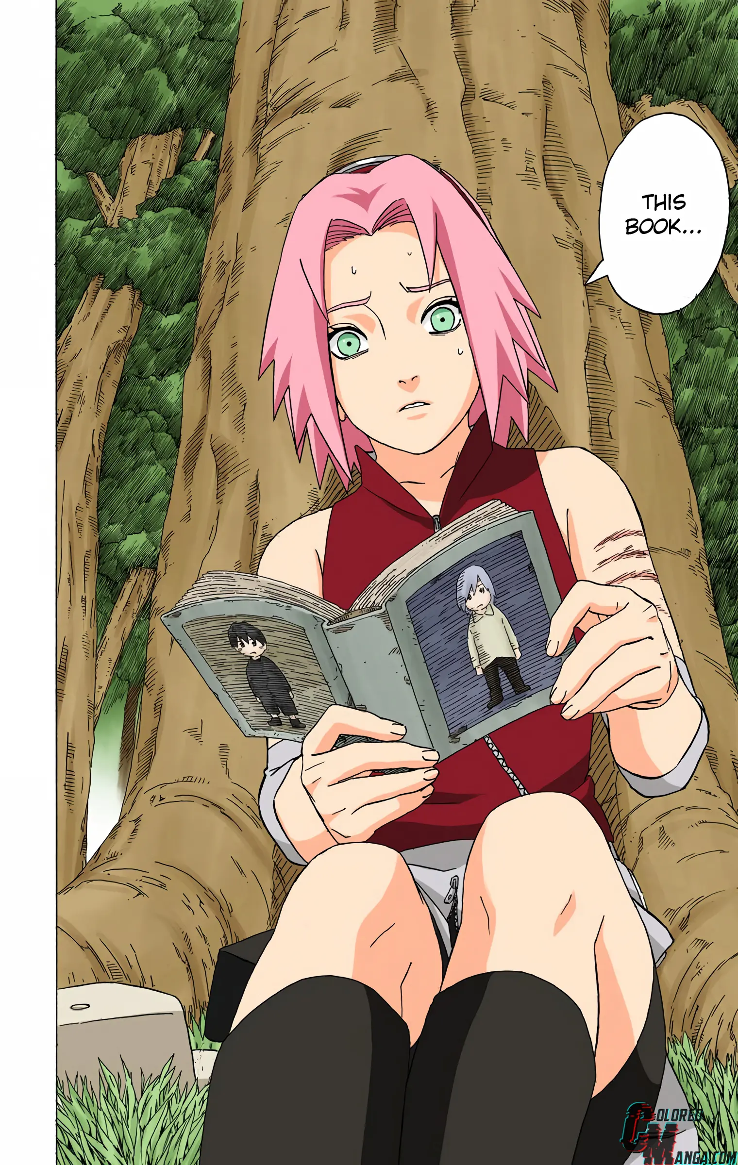 Naruto Colored Manga Online, chapter 299, page 16