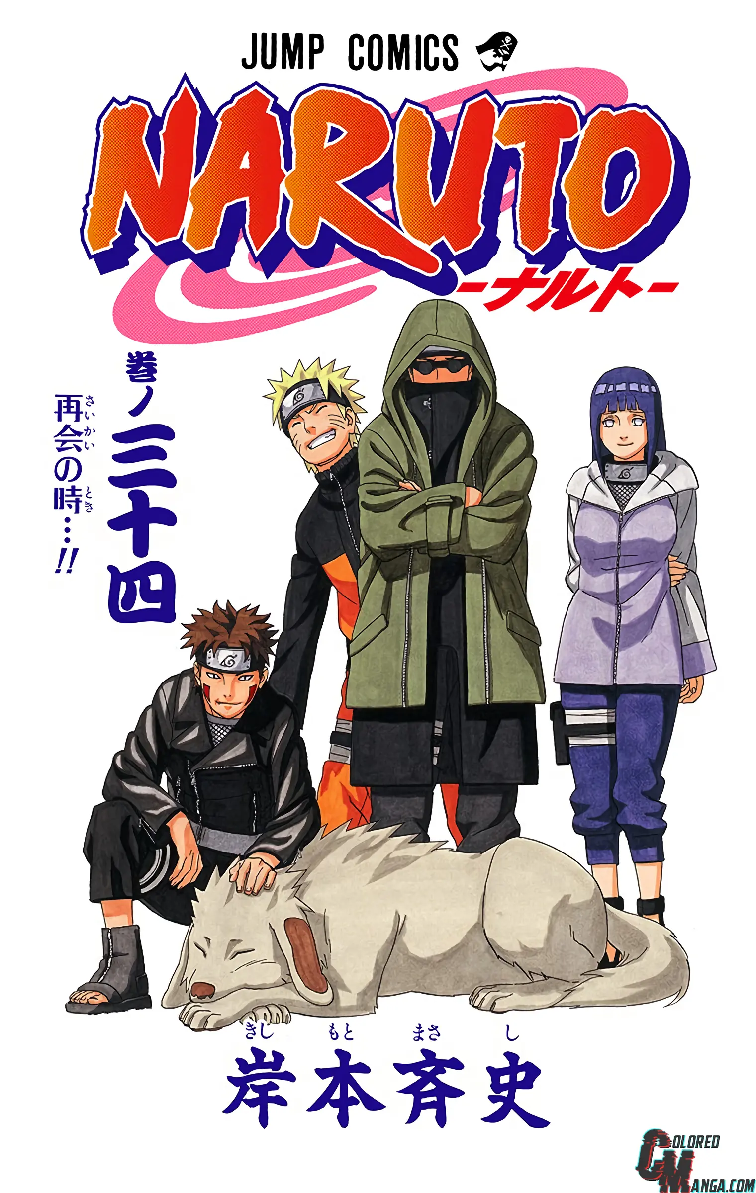 Naruto Colored Manga Online, chapter 300, page 3