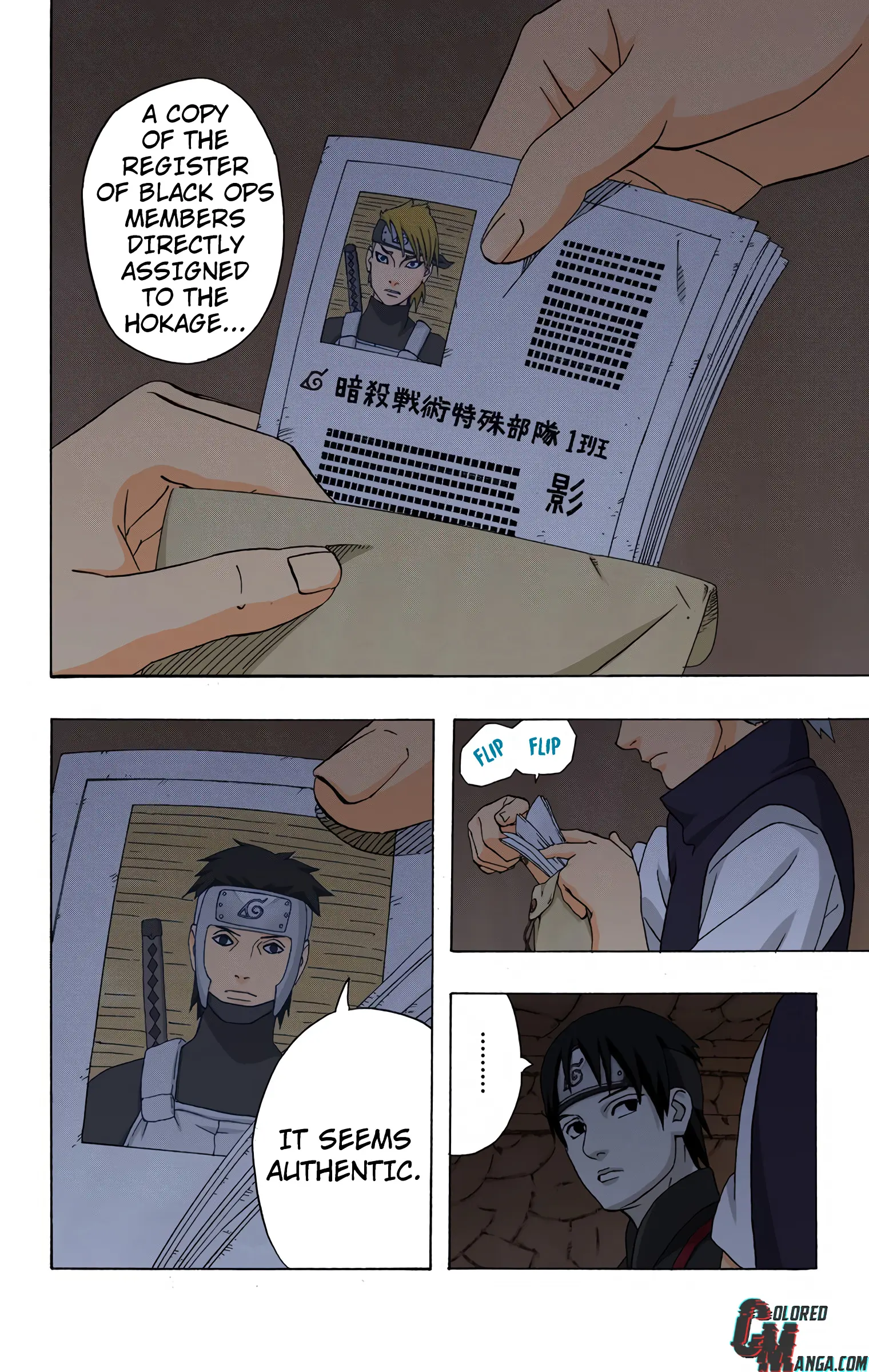 Naruto Colored Manga Online, chapter 301, page 11