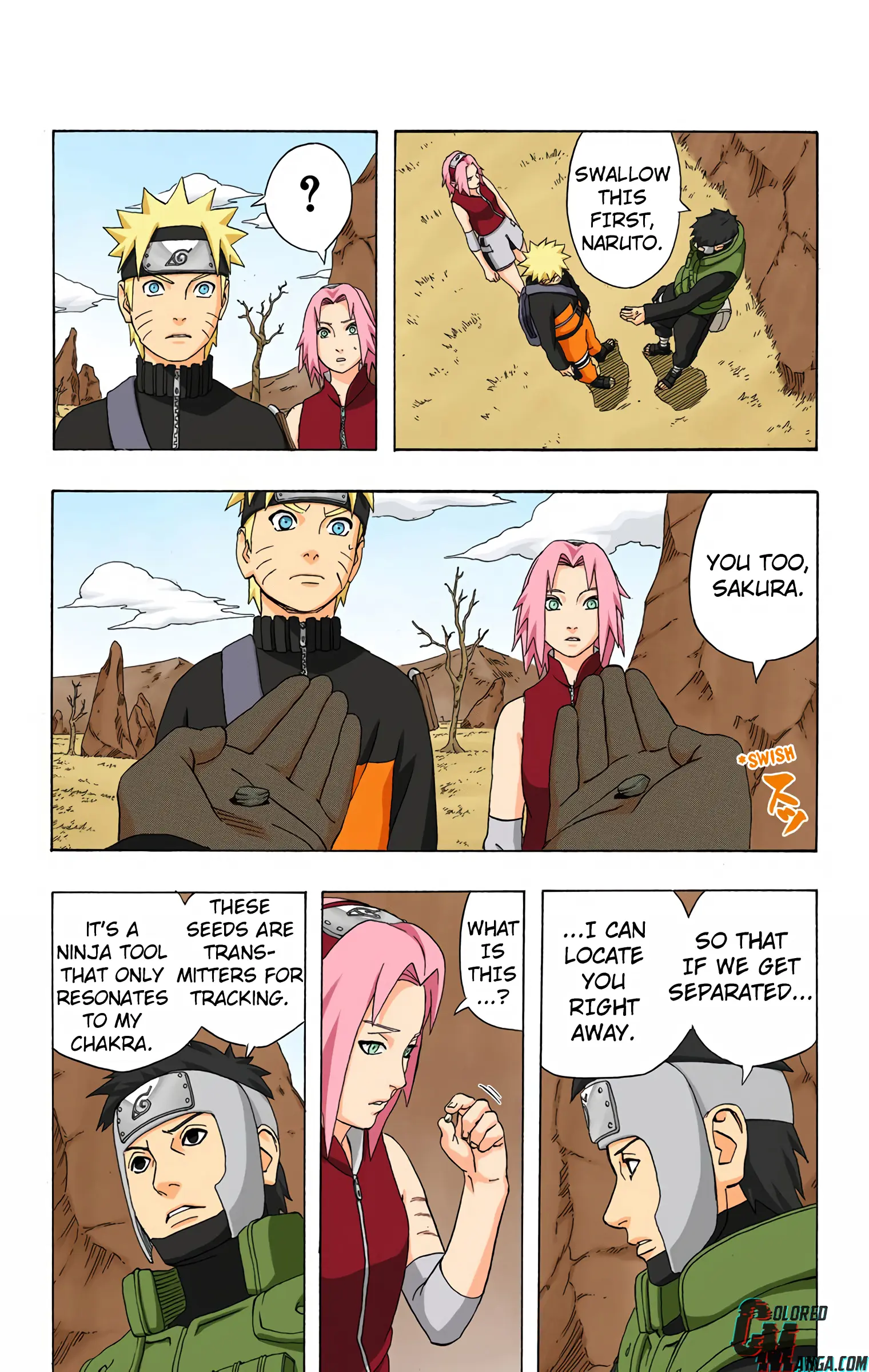 Naruto Colored Manga Online, chapter 301, page 14