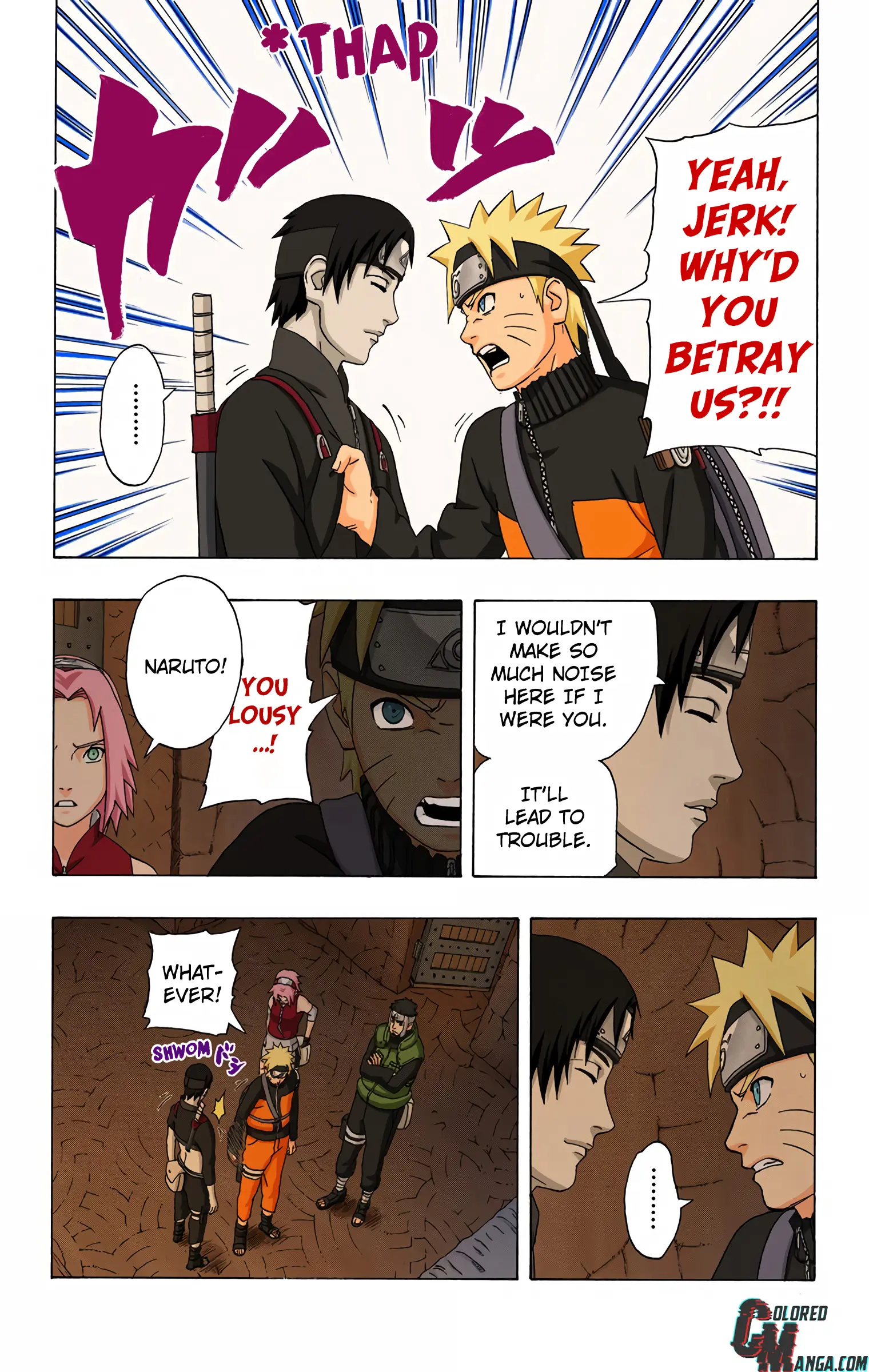 Naruto Colored Manga Online, chapter 302, page 13