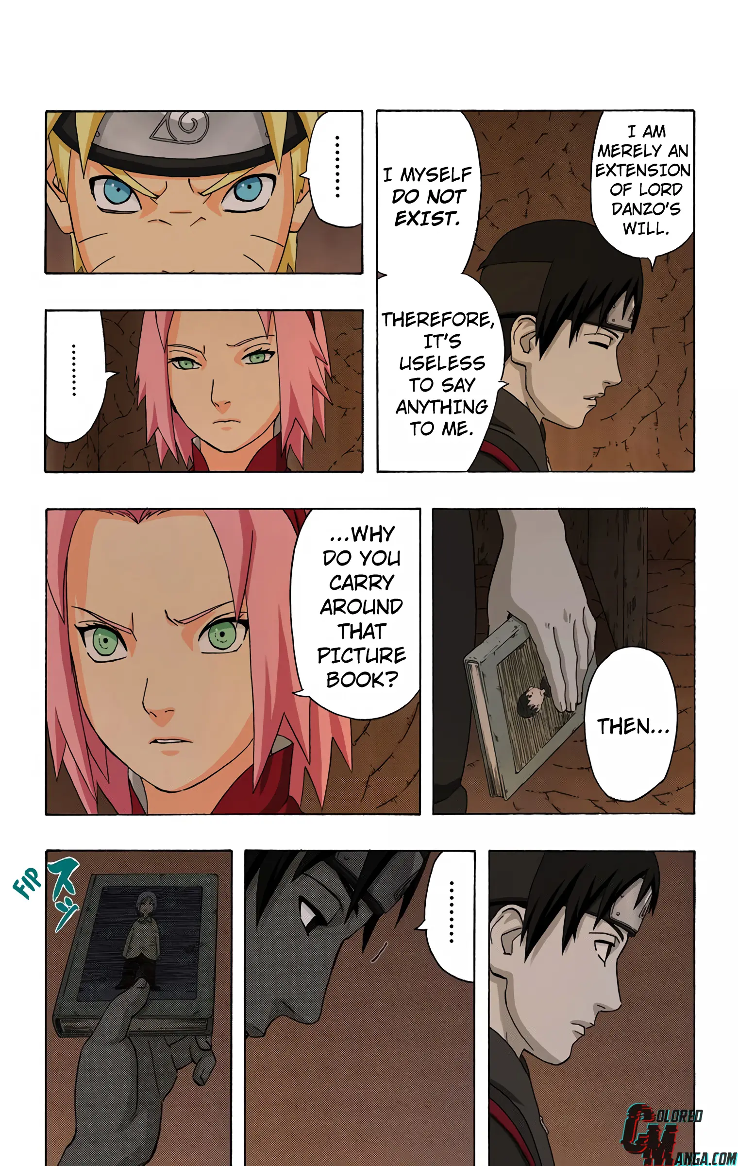 Naruto Colored Manga Online, chapter 303, page 5