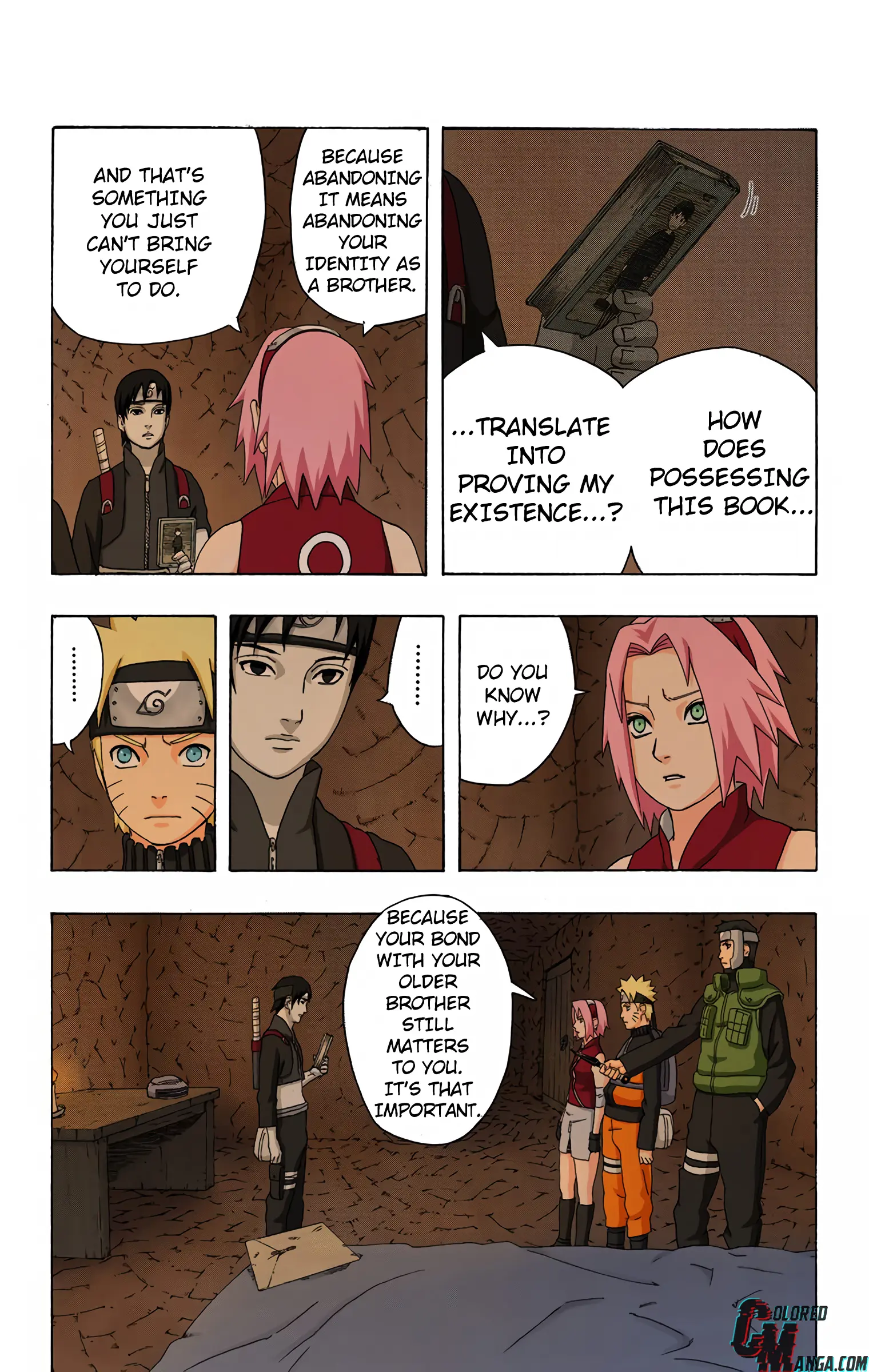 Naruto Colored Manga Online, chapter 303, page 7