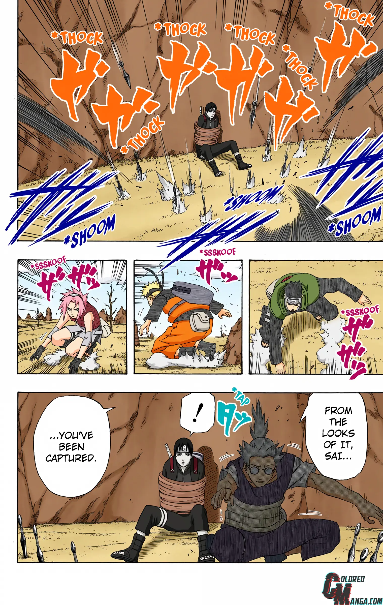 Naruto Colored Manga Online, chapter 304, page 4