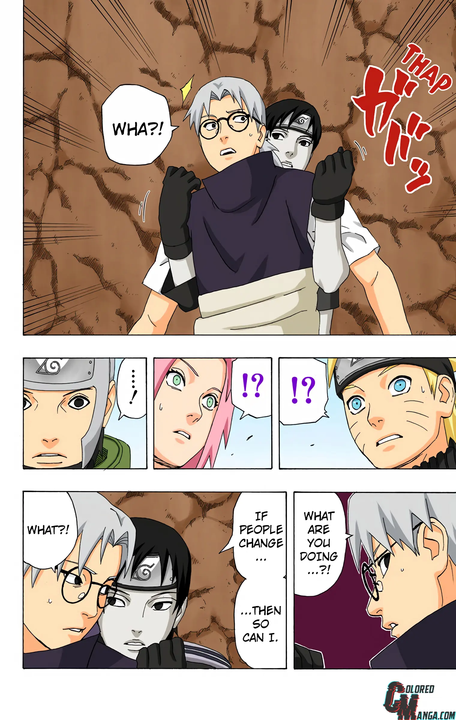 Naruto Colored Manga Online, chapter 304, page 8