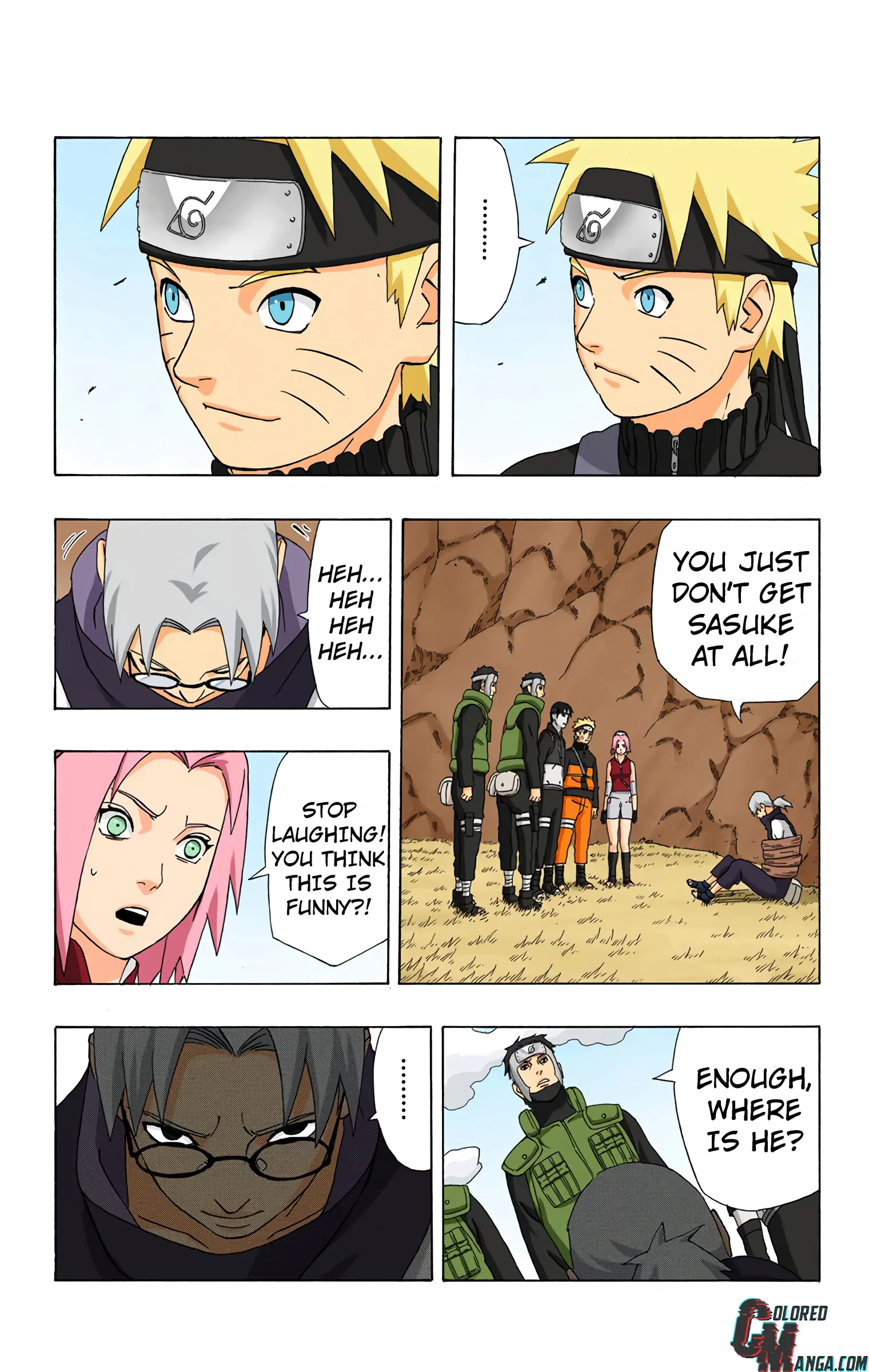 Naruto Colored Manga Online, chapter 304, page 11