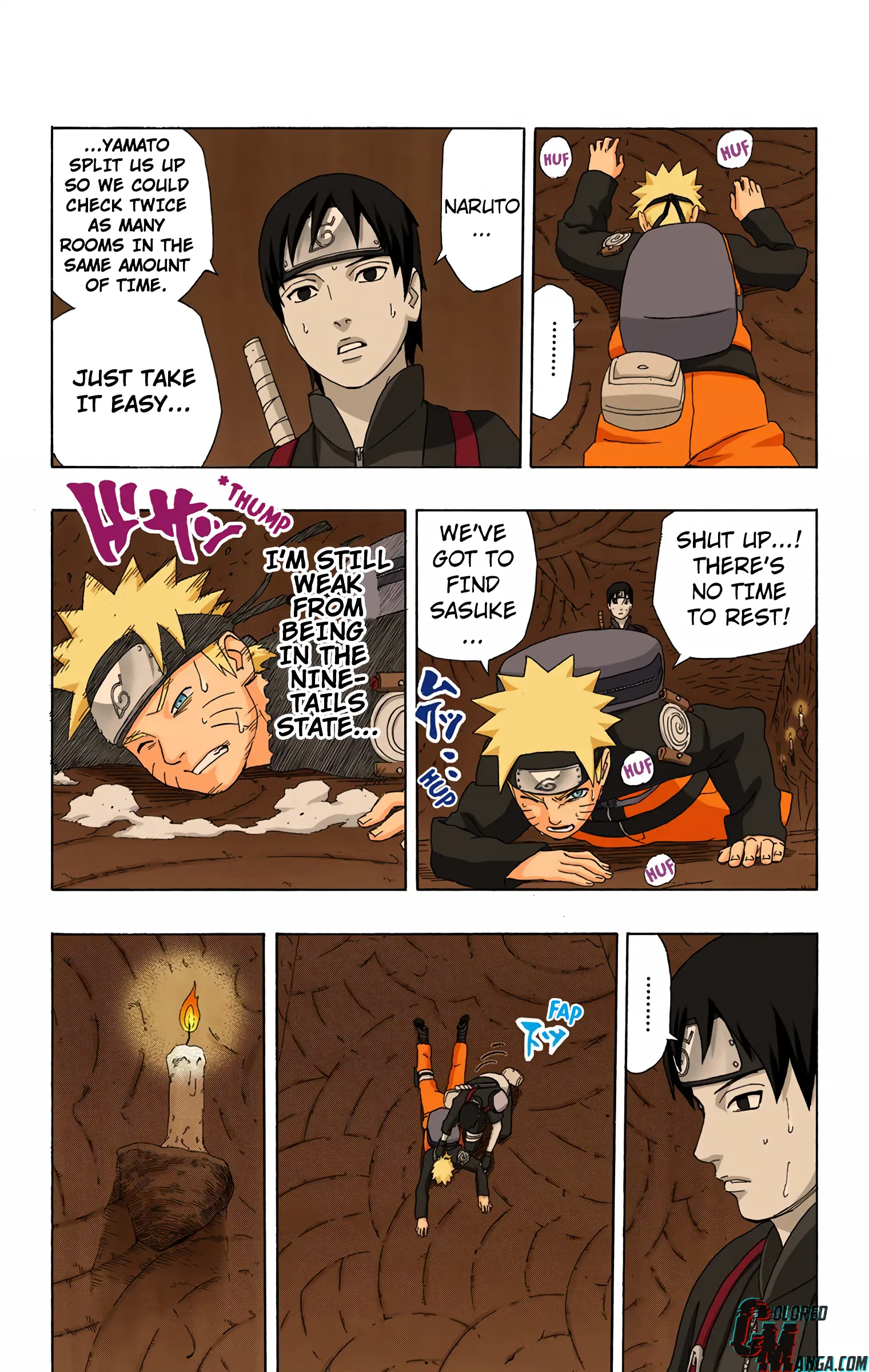 Naruto Colored Manga Online, chapter 304, page 15
