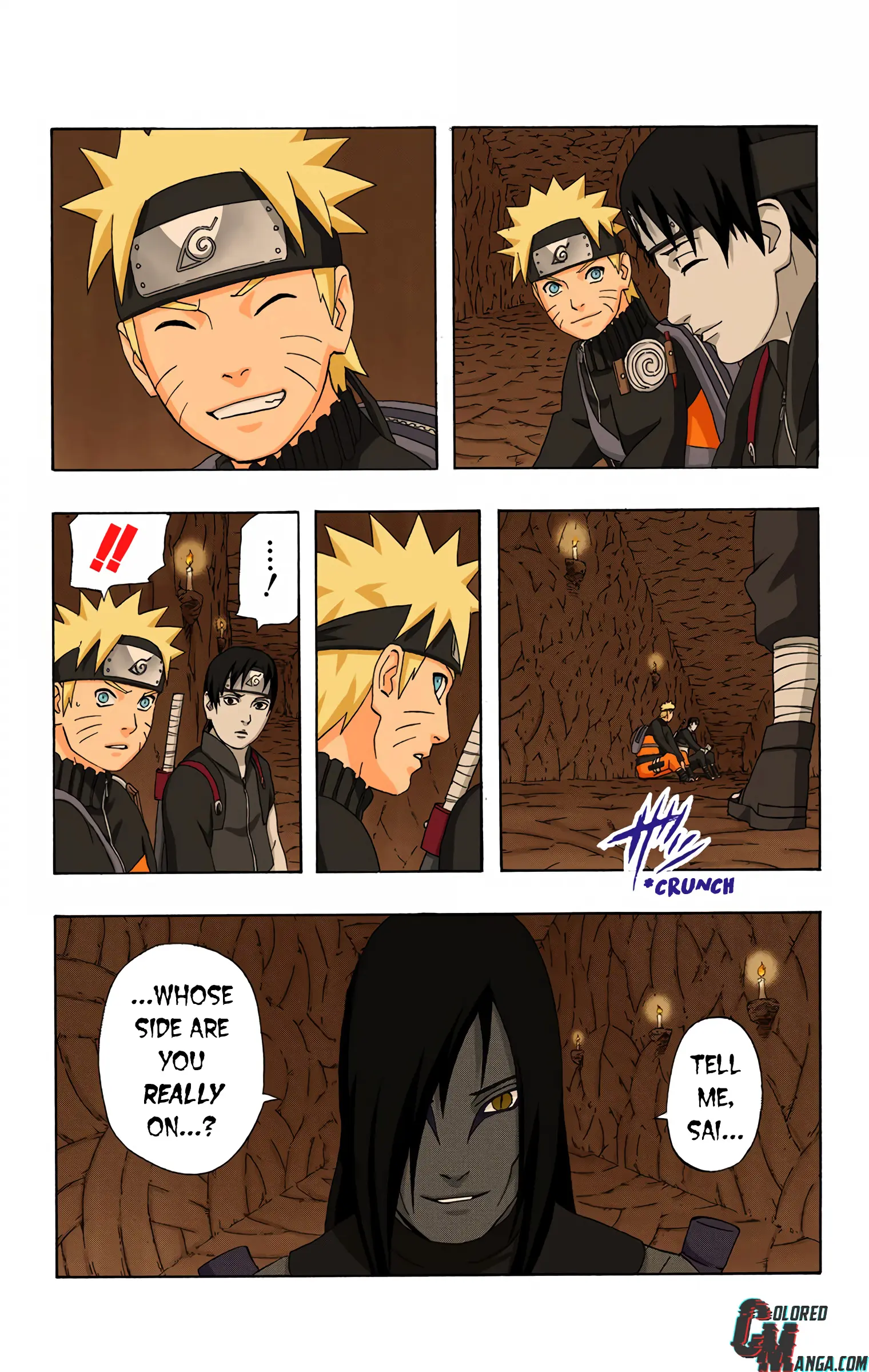 Naruto Colored Manga Online, chapter 304, page 19