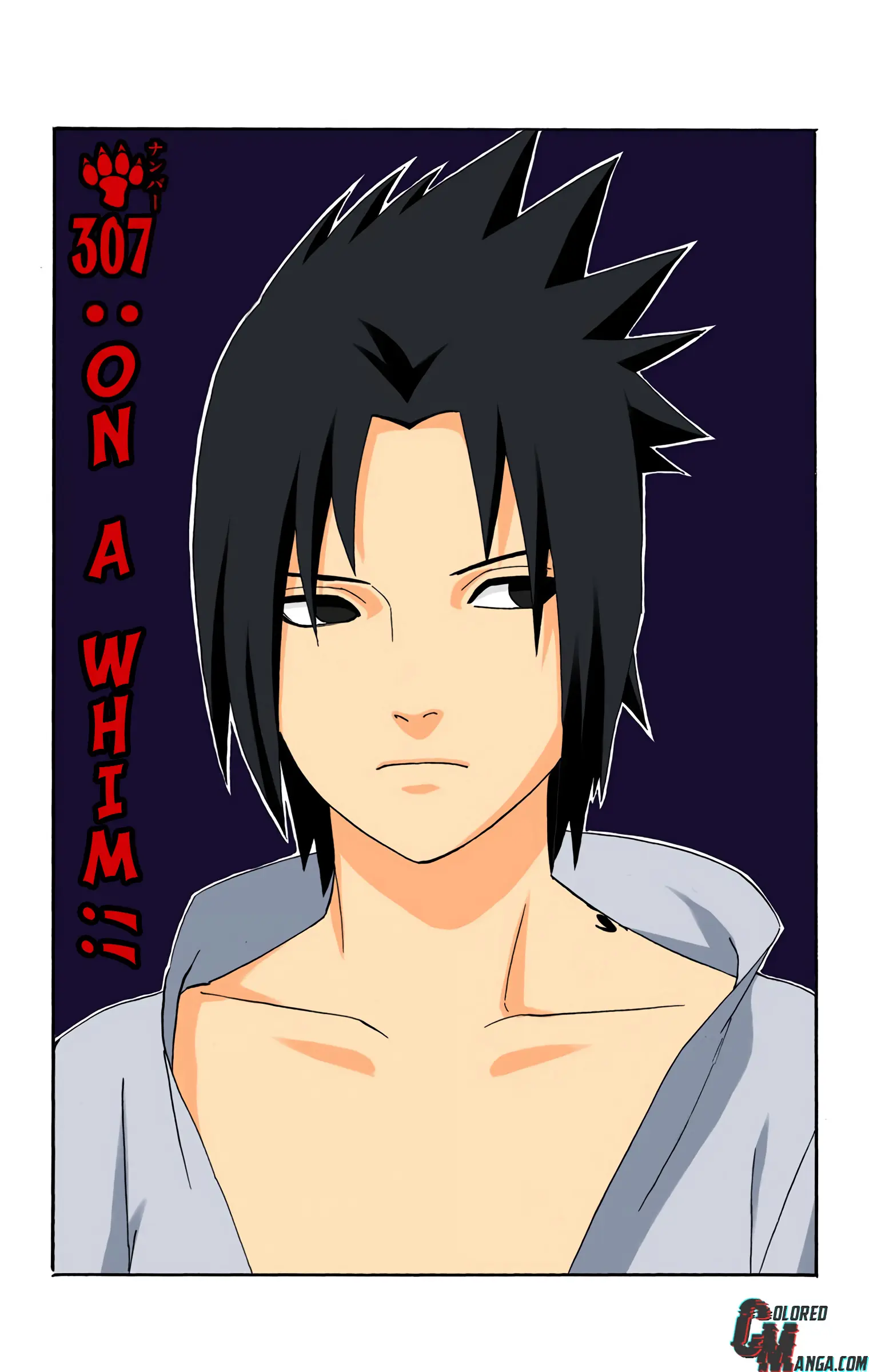 Naruto Colored Manga Online, chapter 307, page 1