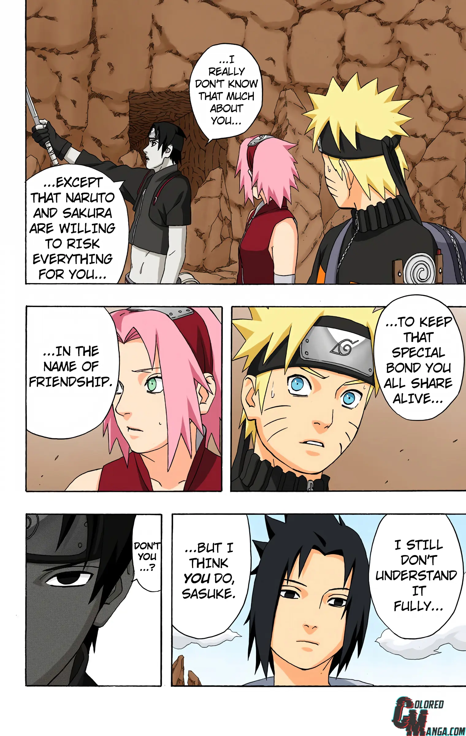 Naruto Colored Manga Online, chapter 307, page 6