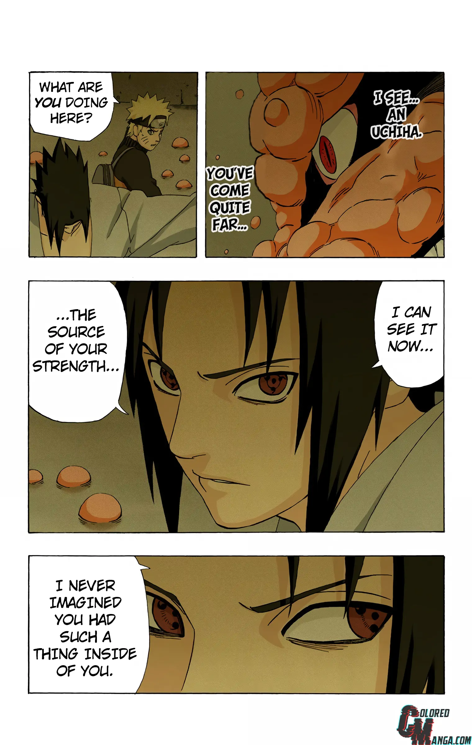 Naruto Colored Manga Online, chapter 308, page 16