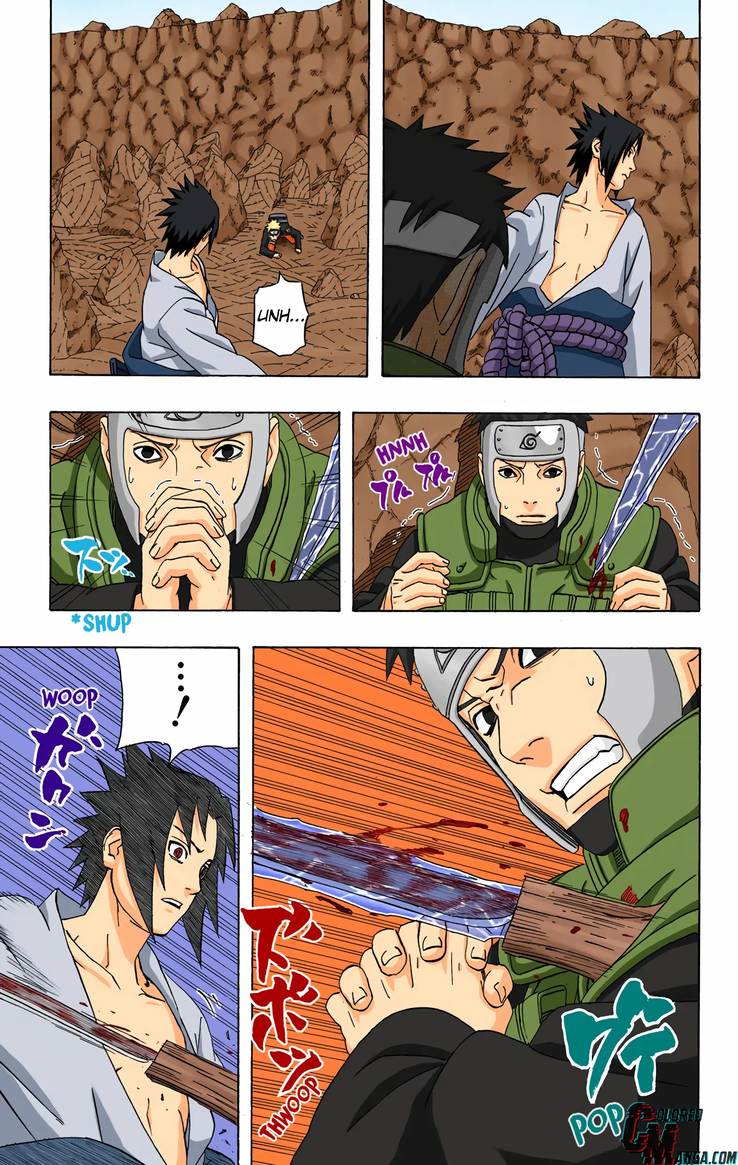 Naruto Colored Manga Online, chapter 309, page 6