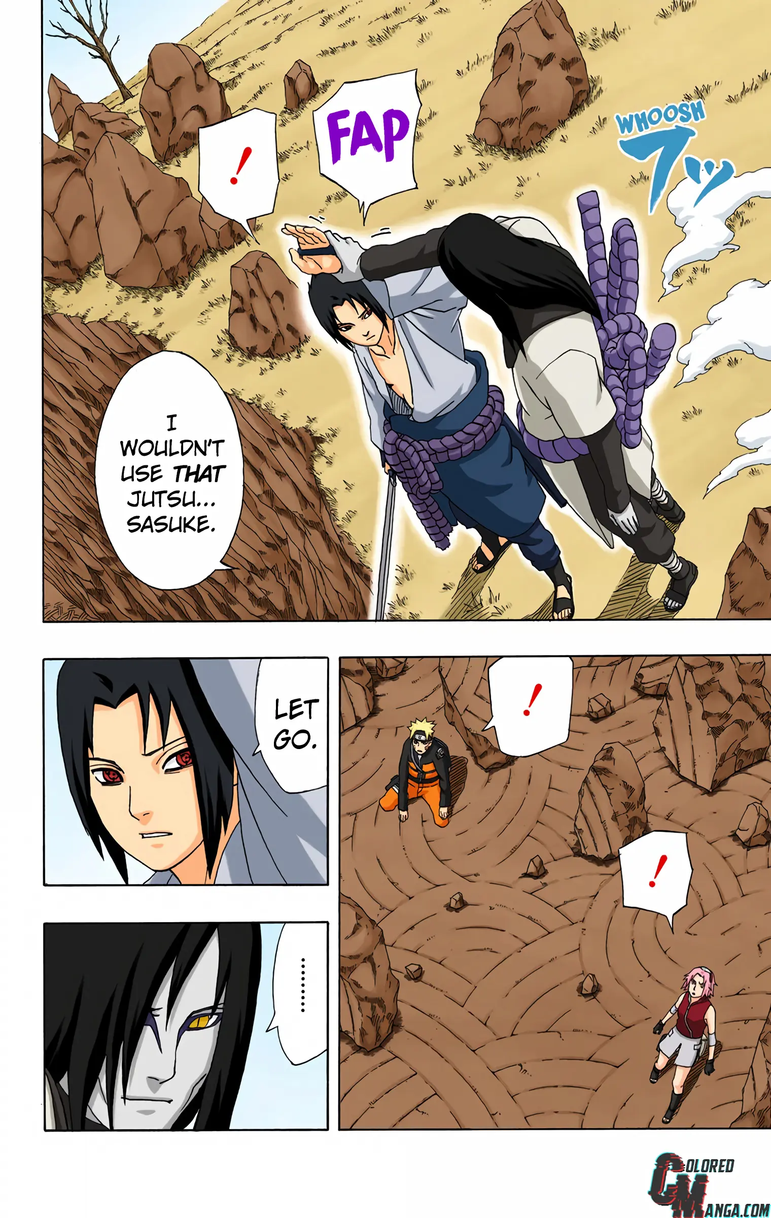 Naruto Colored Manga Online, chapter 309, page 13