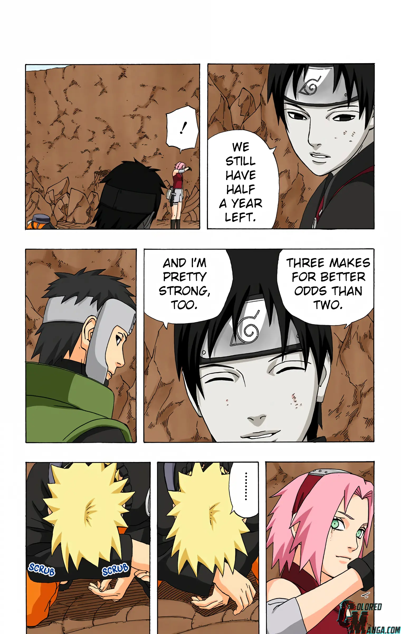 Naruto Colored Manga Online, chapter 310, page 14
