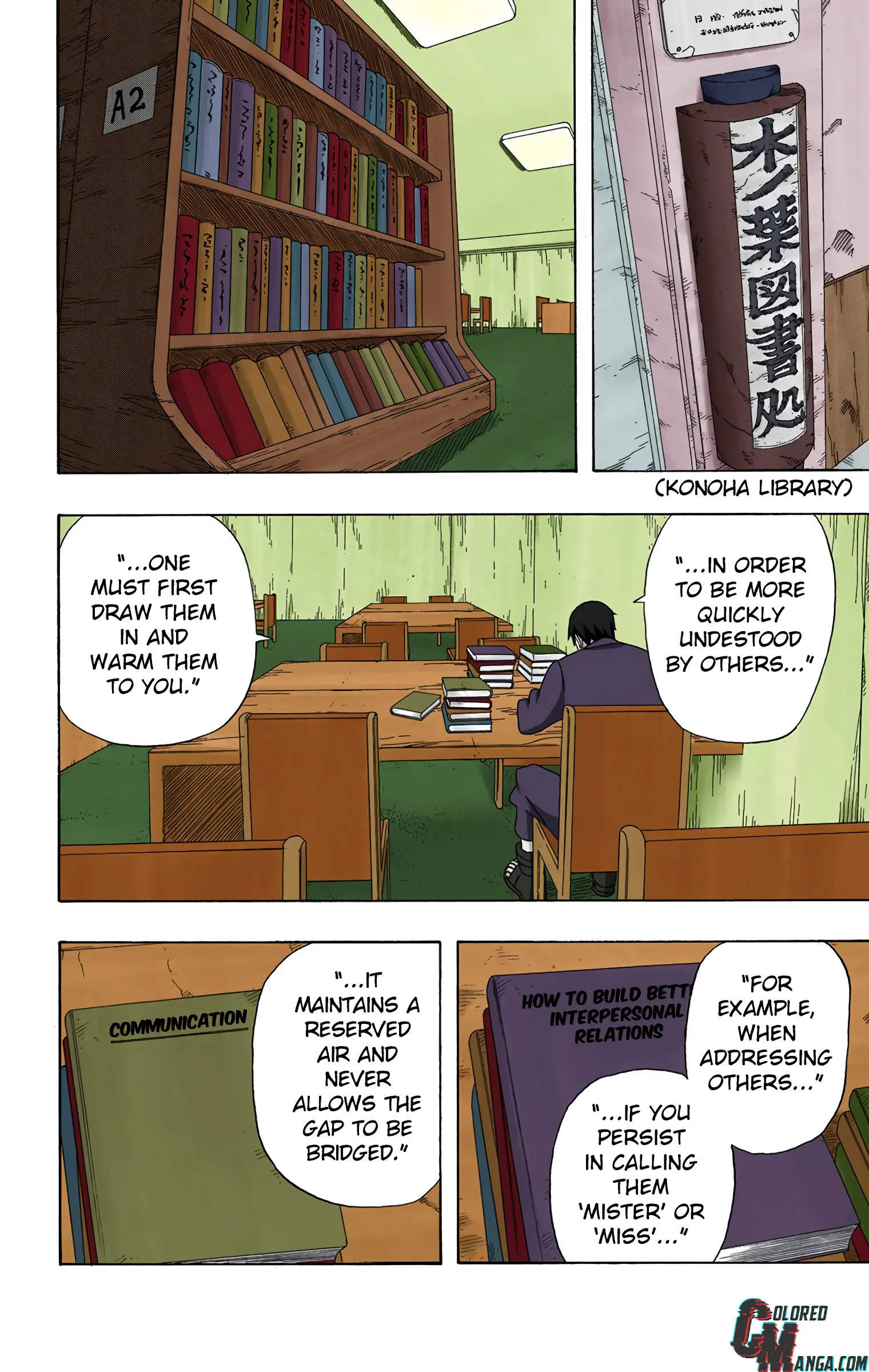 Naruto Colored Manga Online, chapter 311, page 2