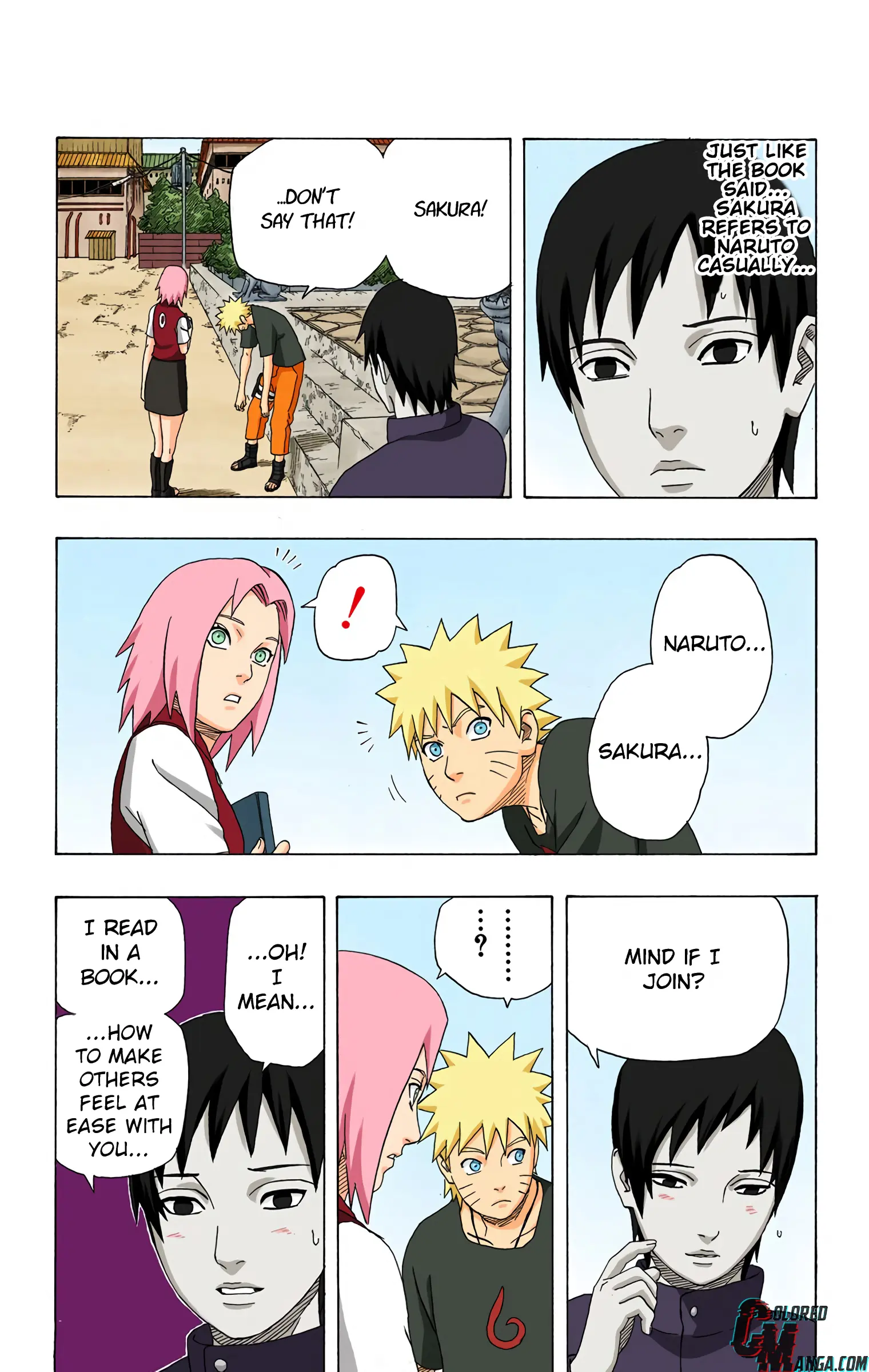 Naruto Colored Manga Online, chapter 311, page 9
