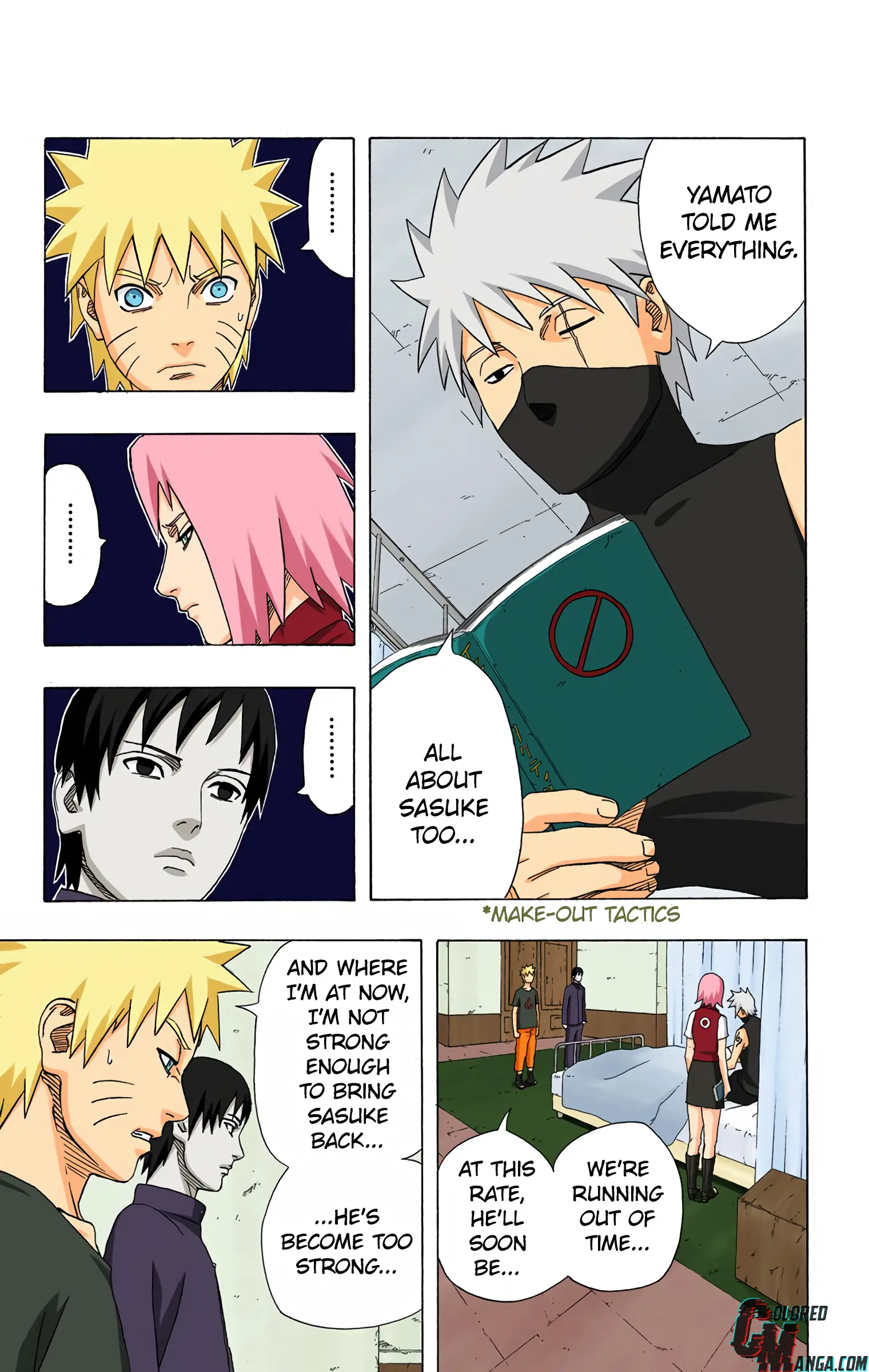 Naruto Colored Manga Online, chapter 311, page 15