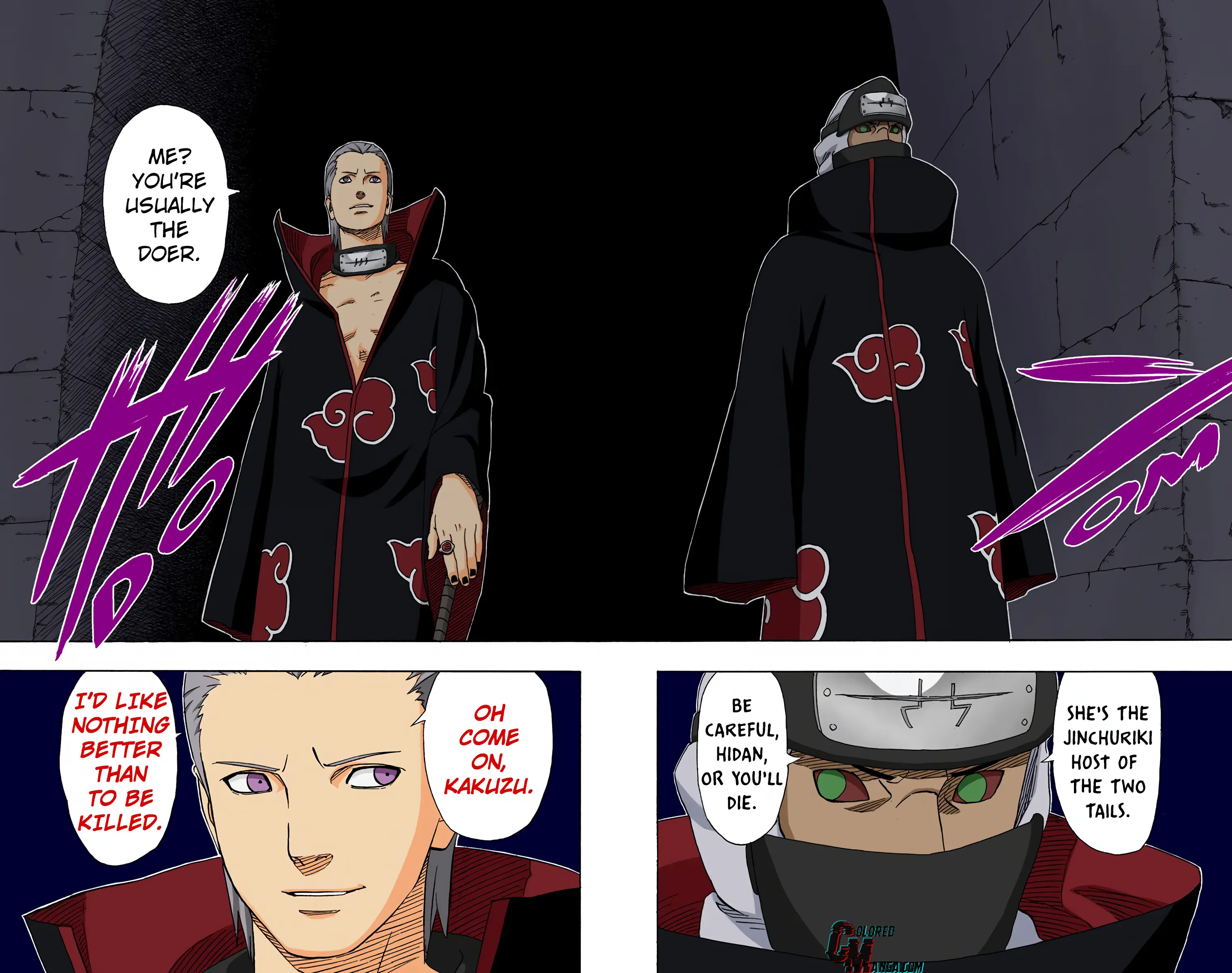 Naruto Colored Manga Online, chapter 312, page 16