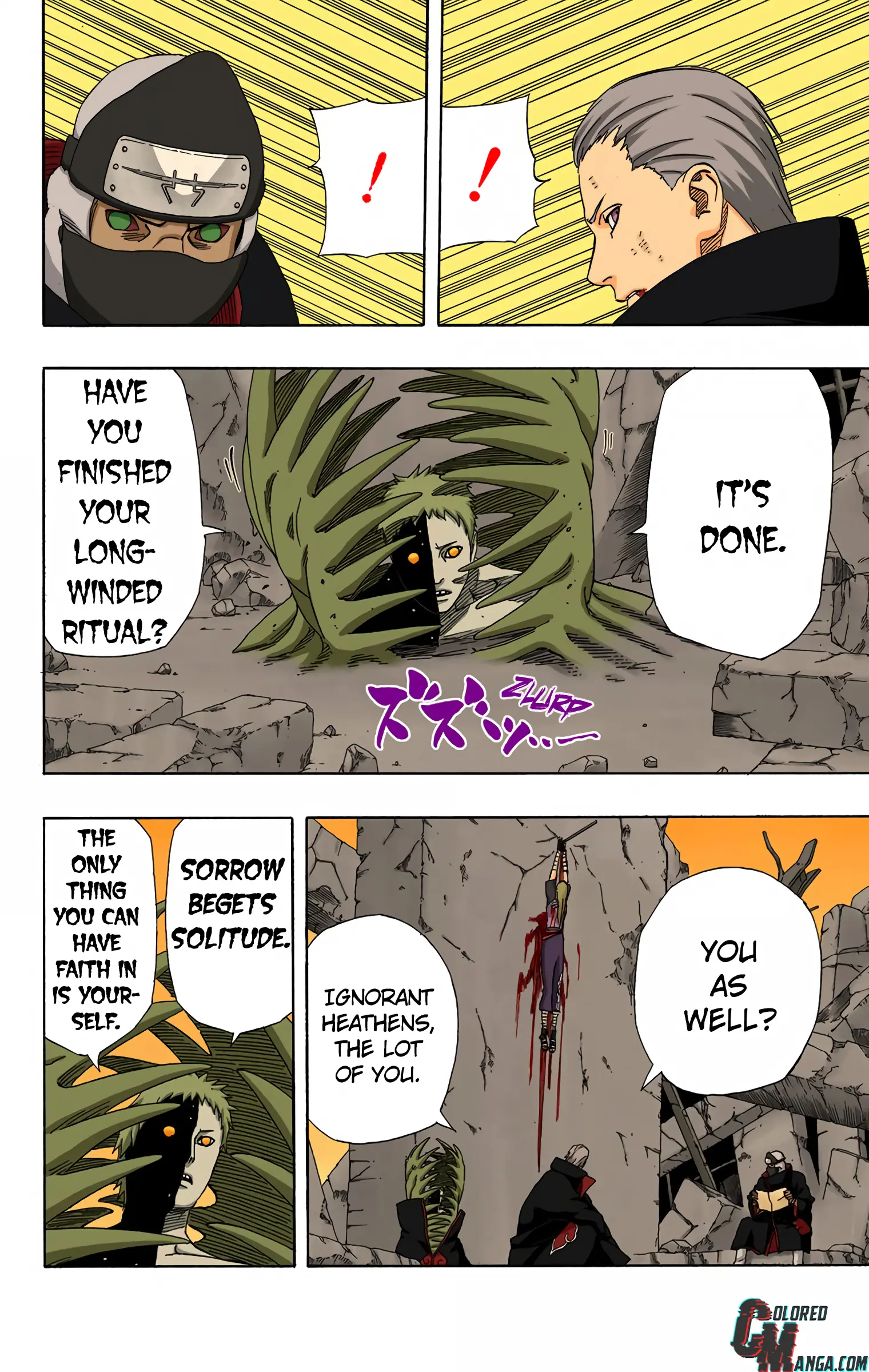 Naruto Colored Manga Online, chapter 314, page 2