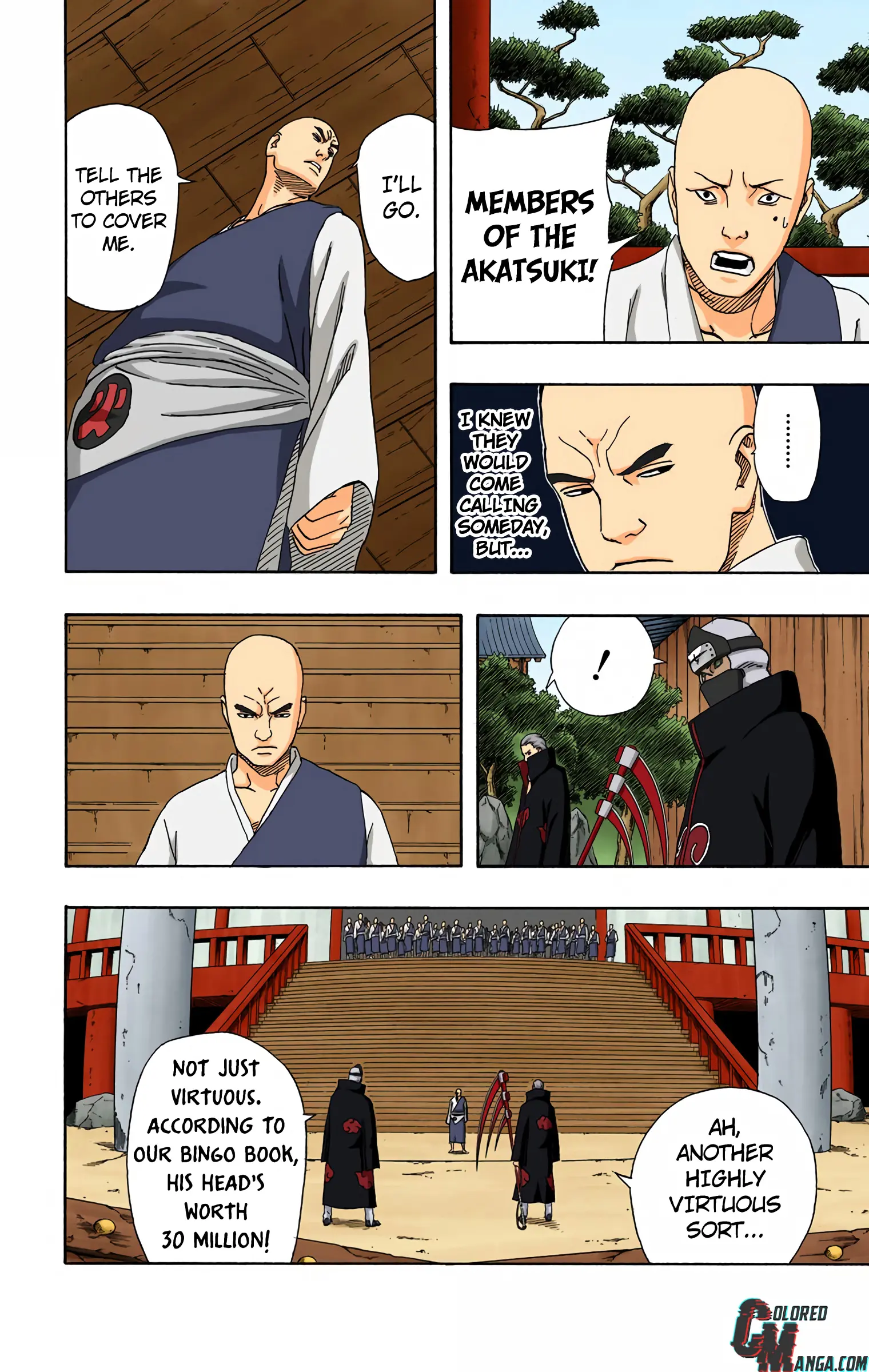 Naruto Colored Manga Online, chapter 314, page 6