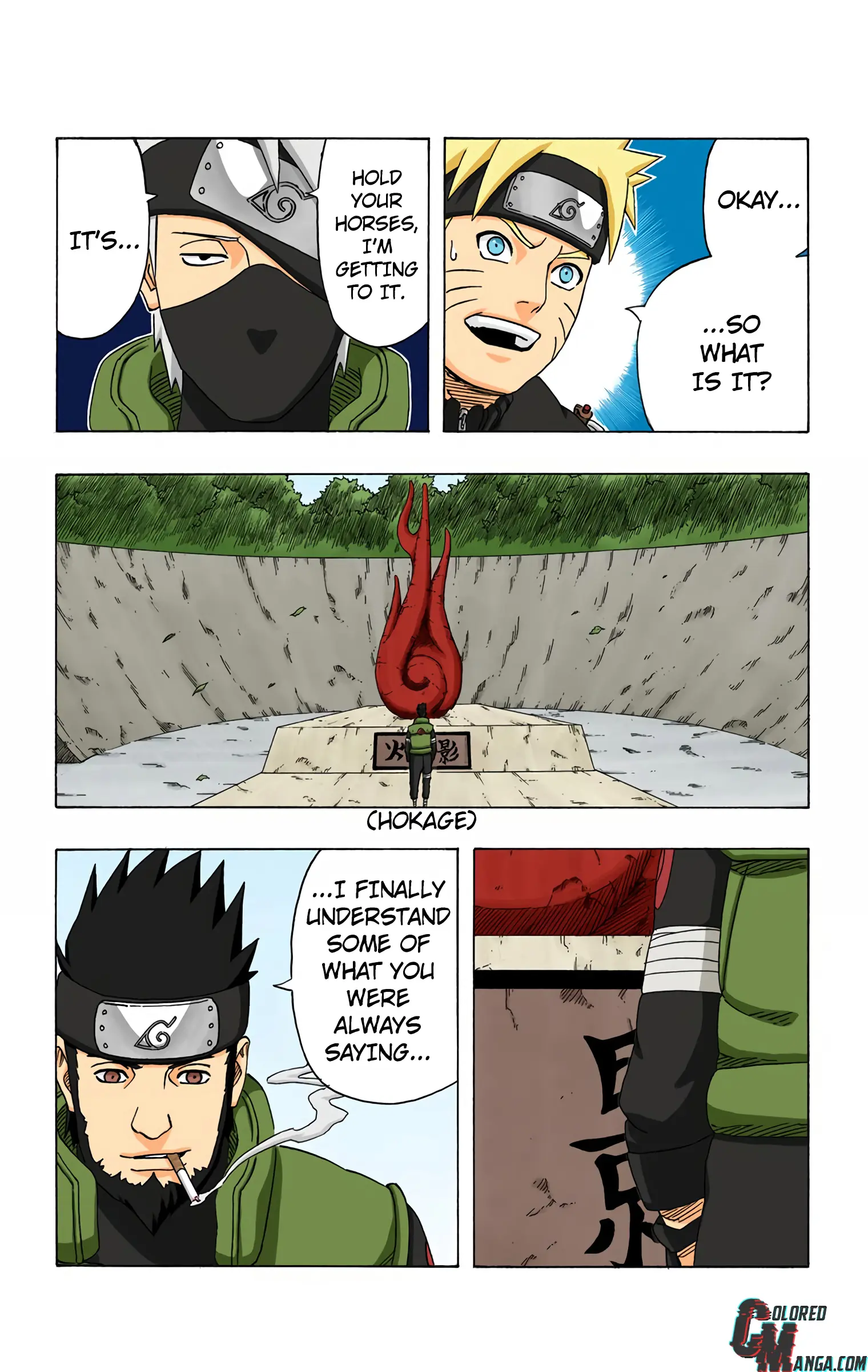 Naruto Colored Manga Online, chapter 314, page 12