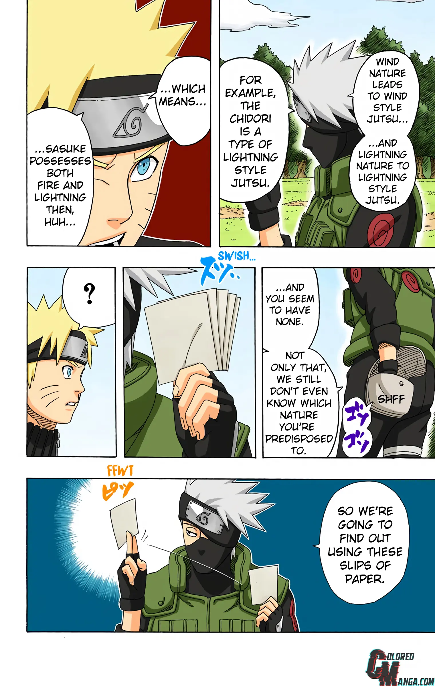Naruto Colored Manga Online, chapter 315, page 14