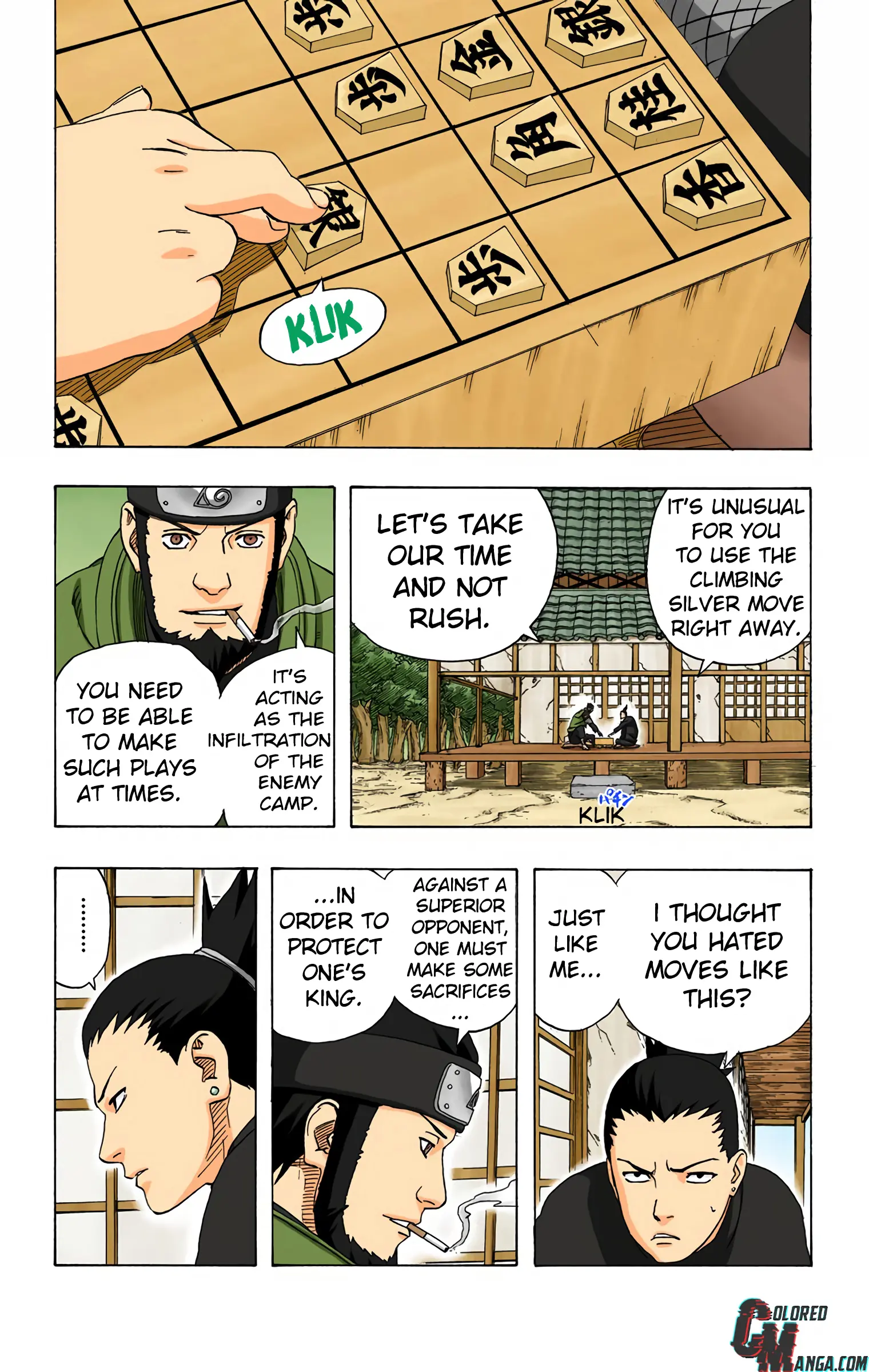 Naruto Colored Manga Online, chapter 316, page 12