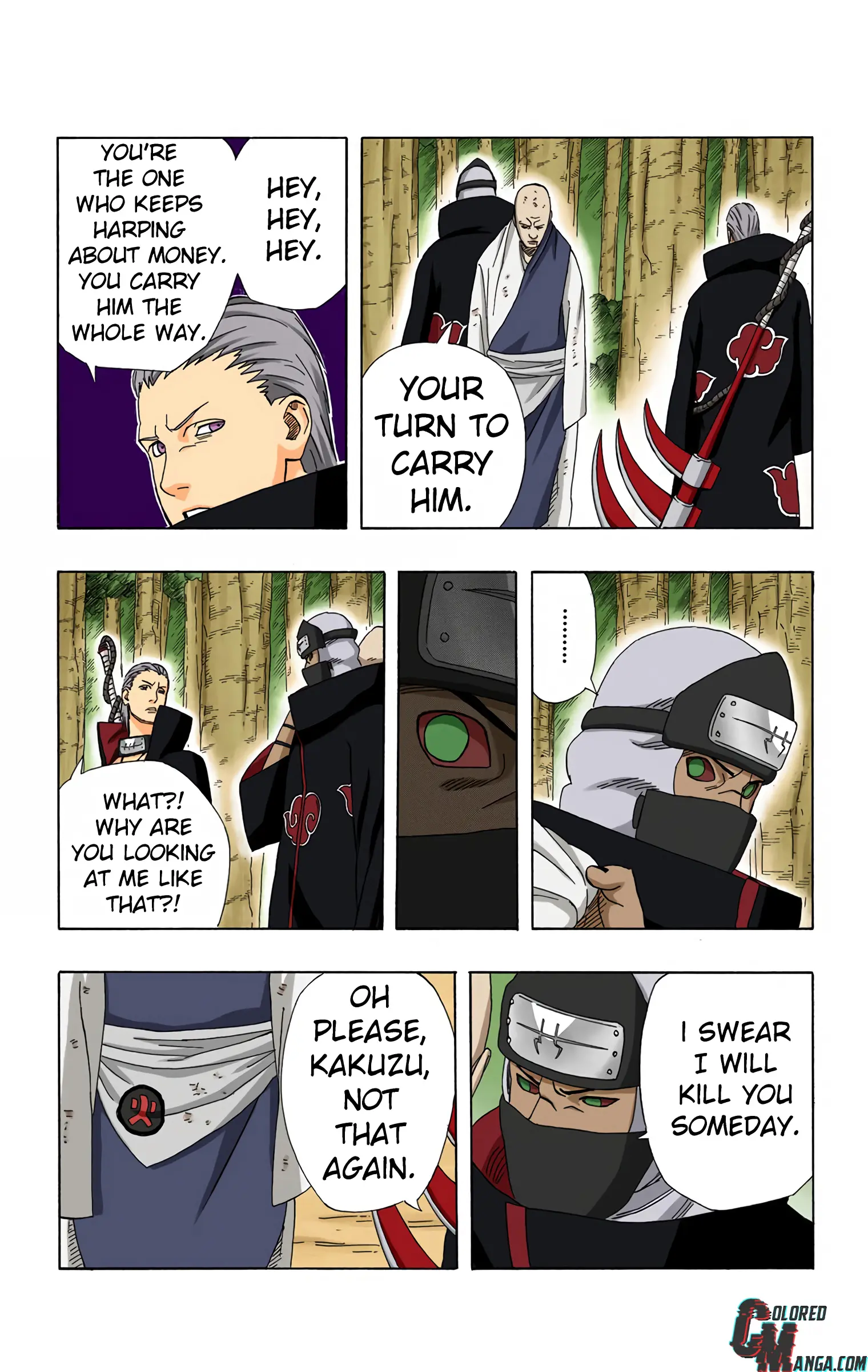 Naruto Colored Manga Online, chapter 318, page 13