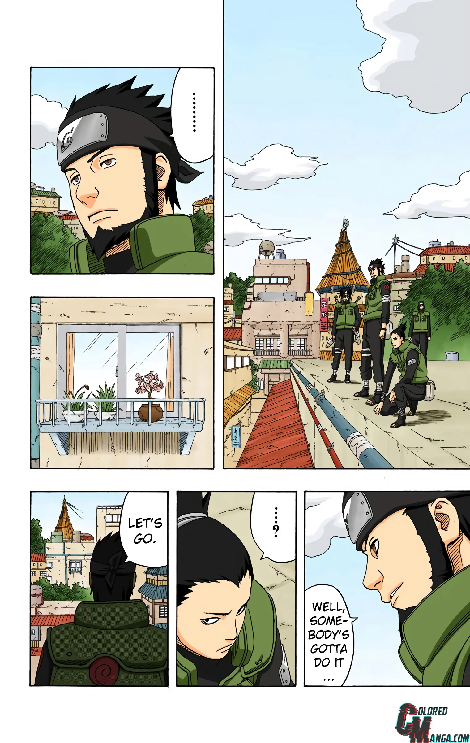 Naruto Colored Manga Online, chapter 319, page 2
