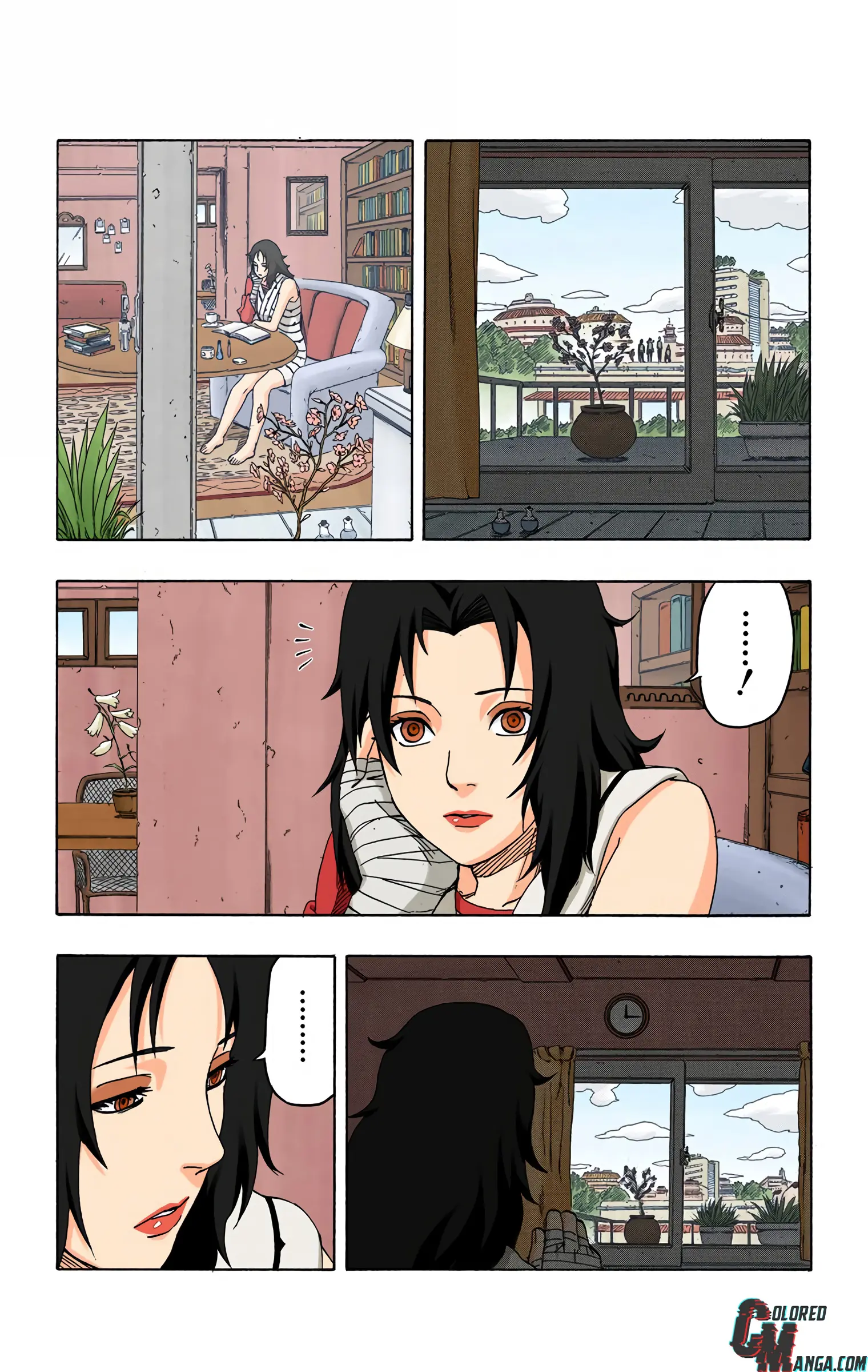 Naruto Colored Manga Online, chapter 319, page 3