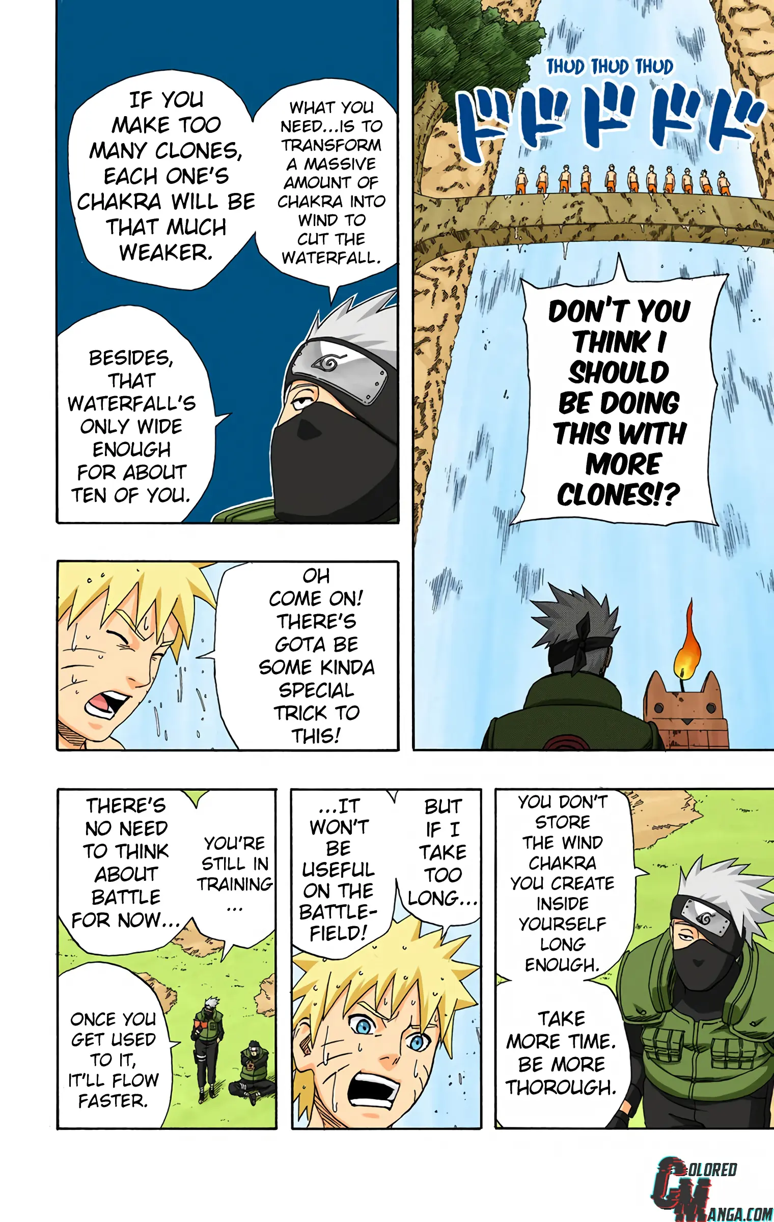 Naruto Colored Manga Online, chapter 319, page 6