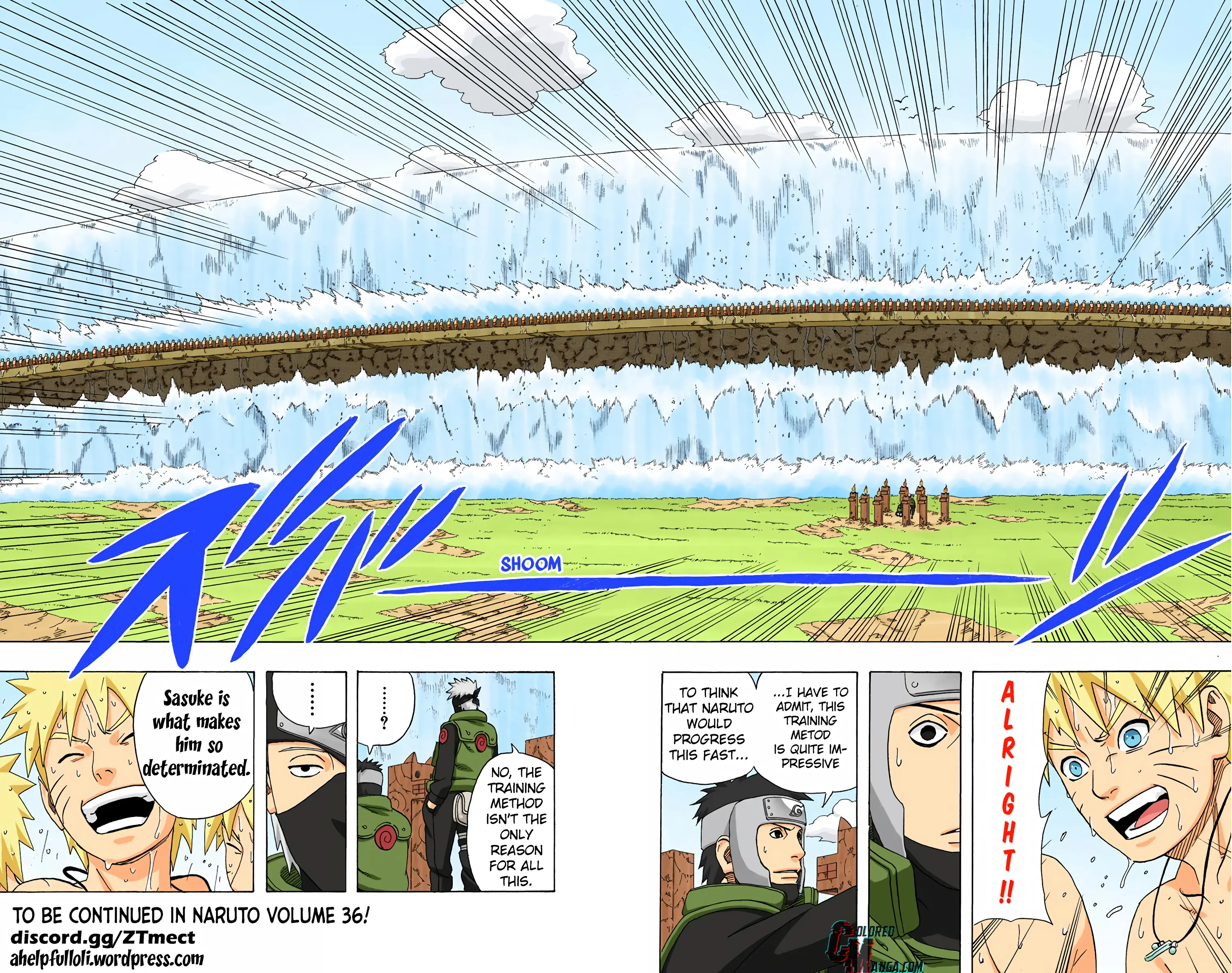 Naruto Colored Manga Online, chapter 319, page 16