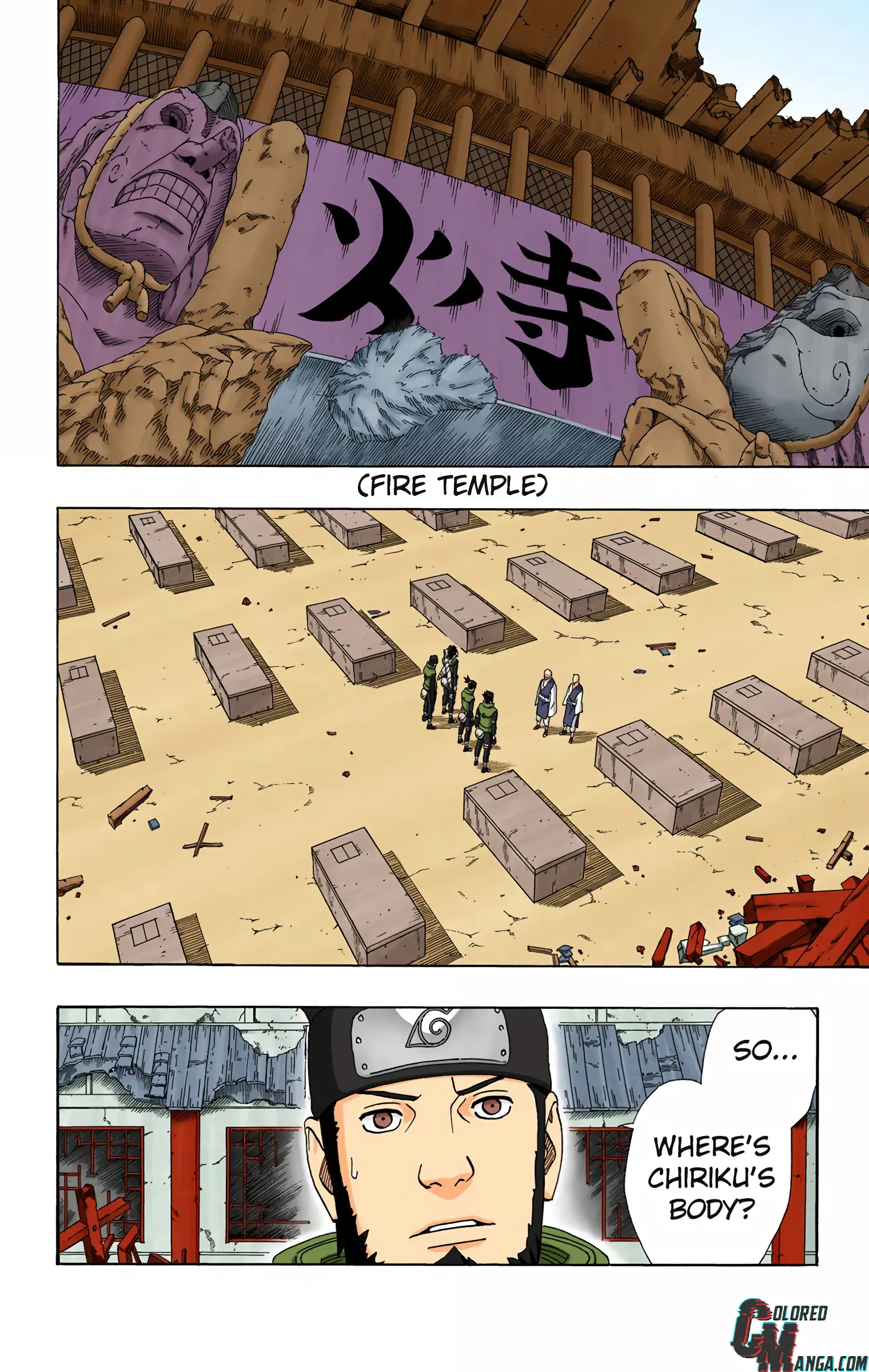 Naruto Colored Manga Online, chapter 320, page 8