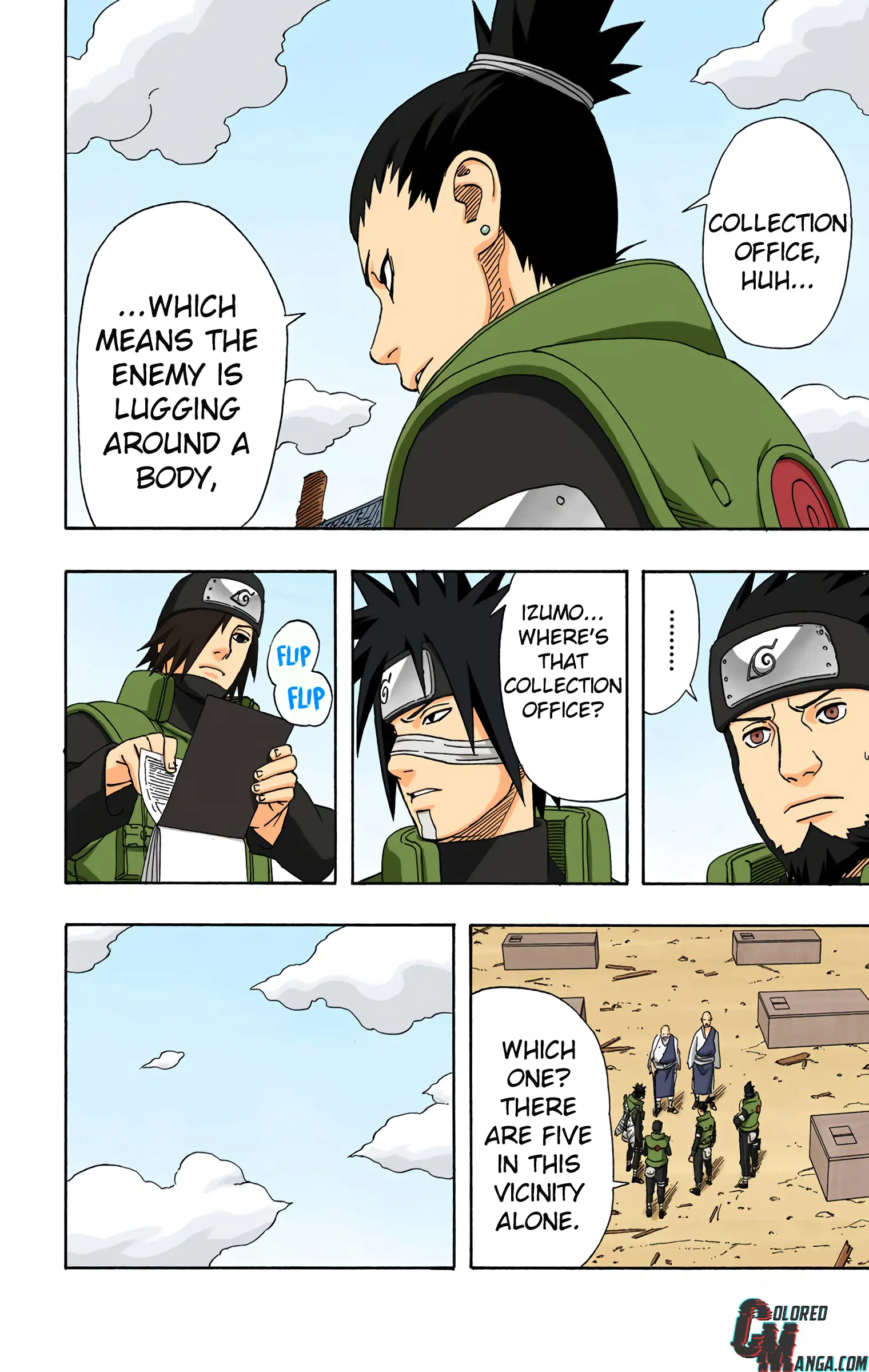 Naruto Colored Manga Online, chapter 320, page 10