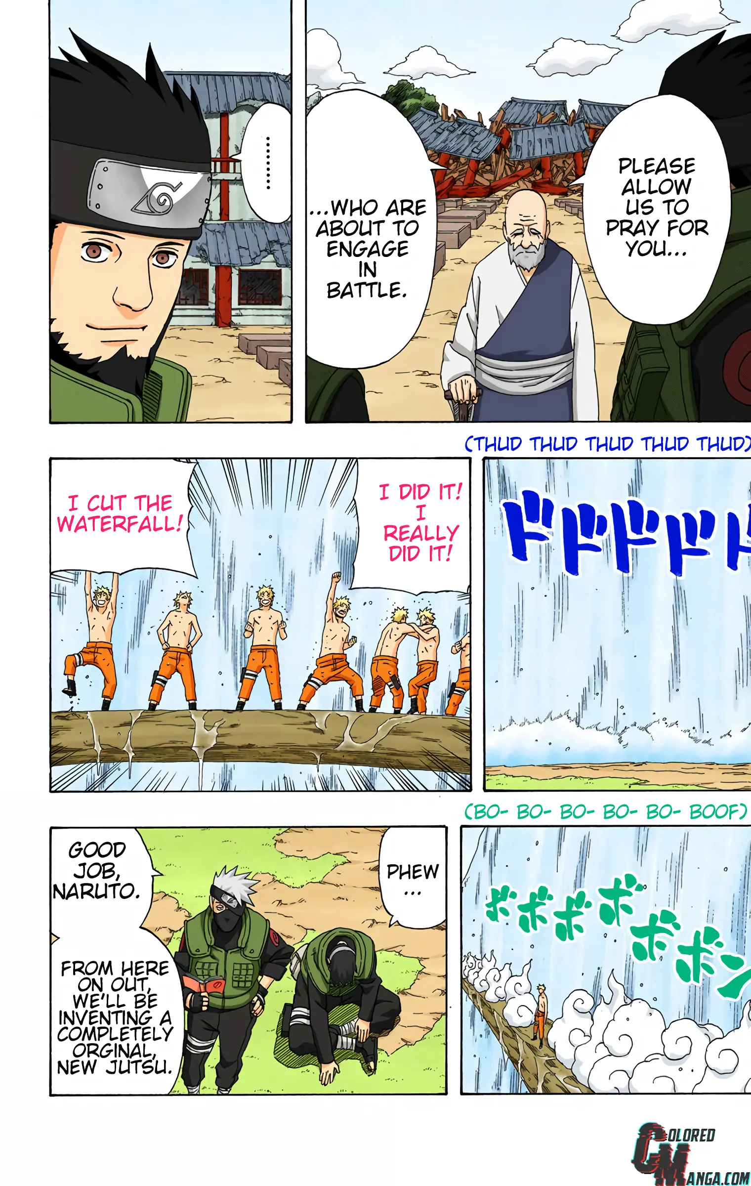 Naruto Colored Manga Online, chapter 320, page 12