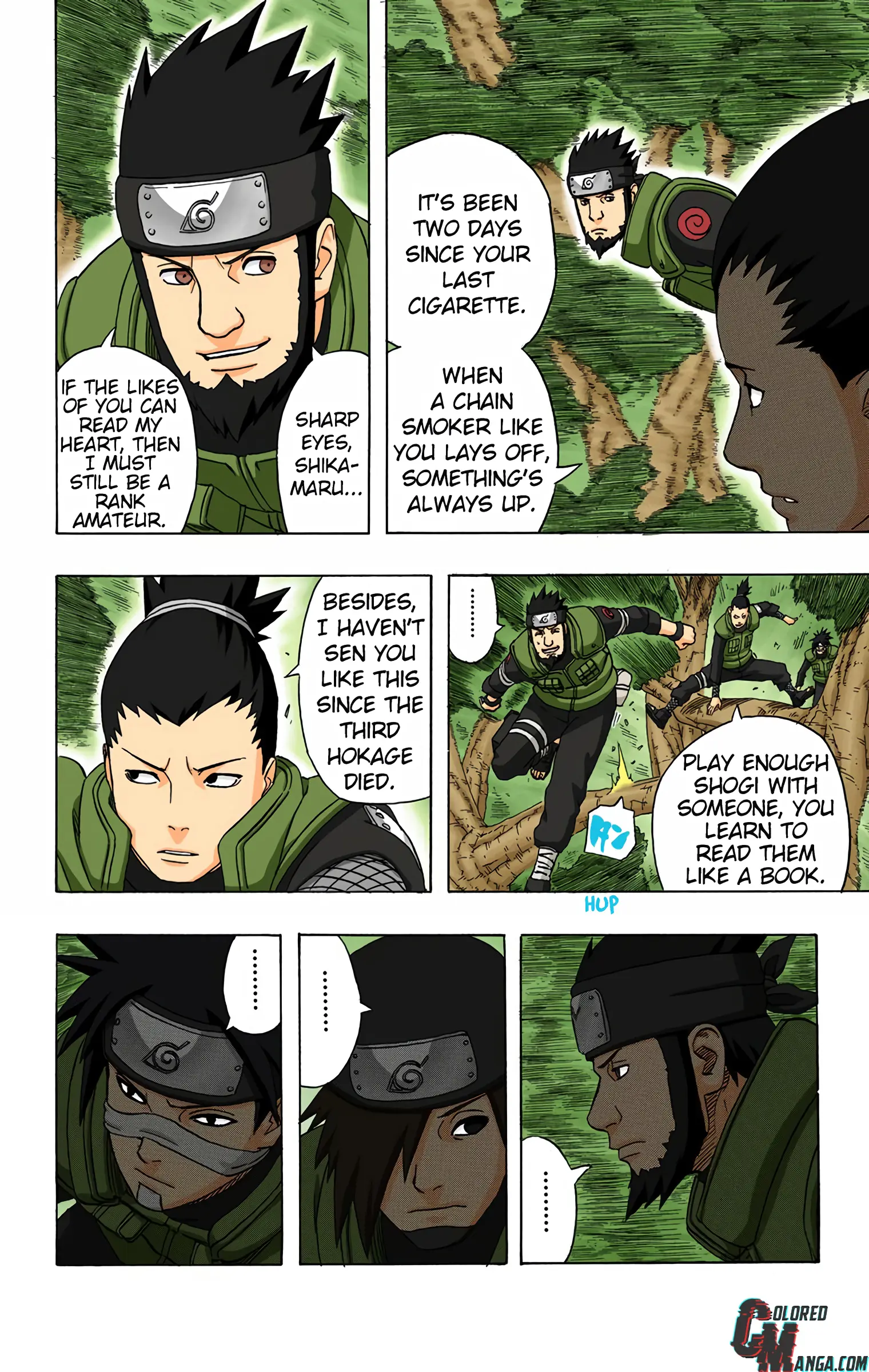 Naruto Colored Manga Online, chapter 321, page 16