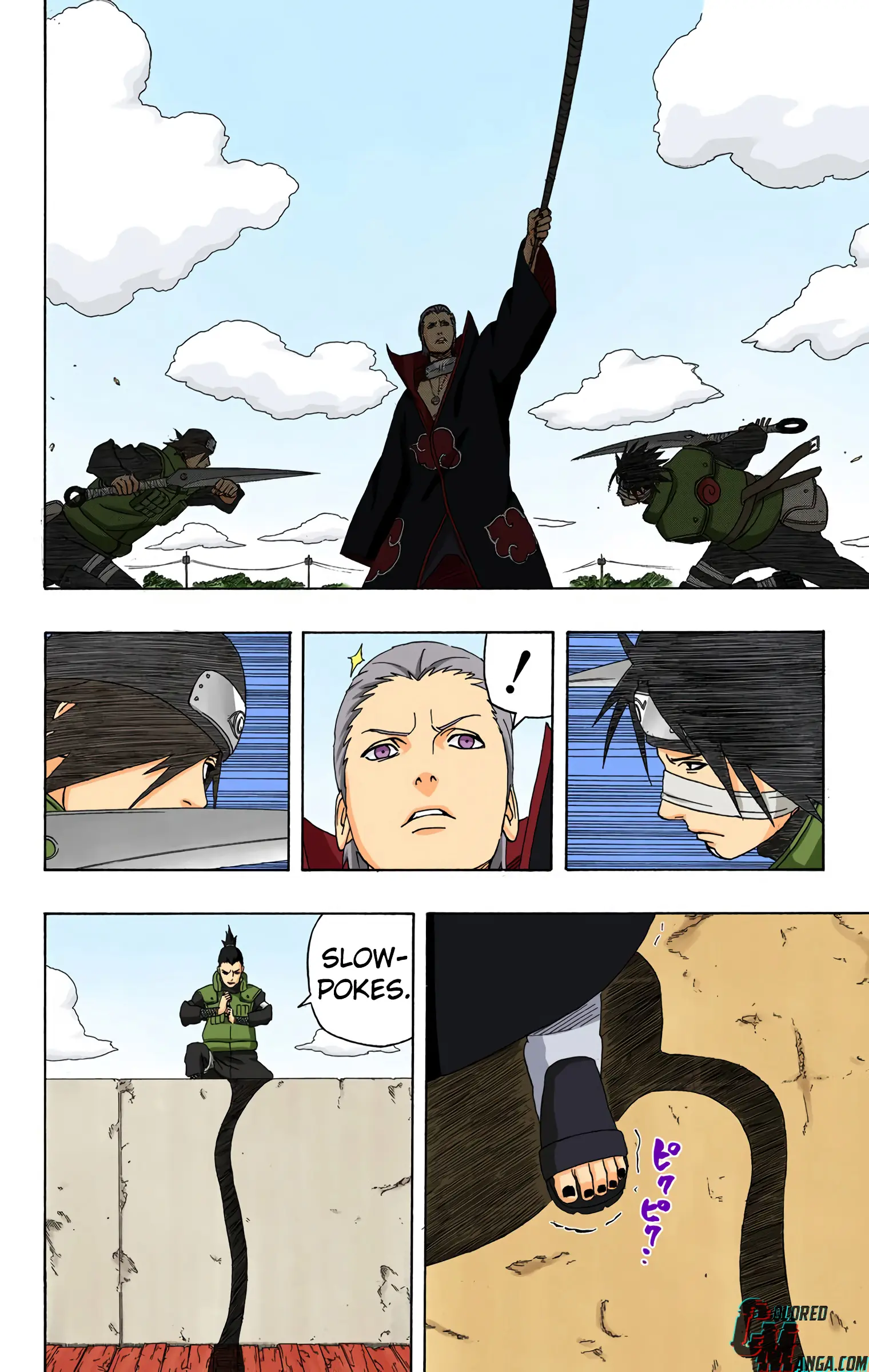 Naruto Colored Manga Online, chapter 322, page 16