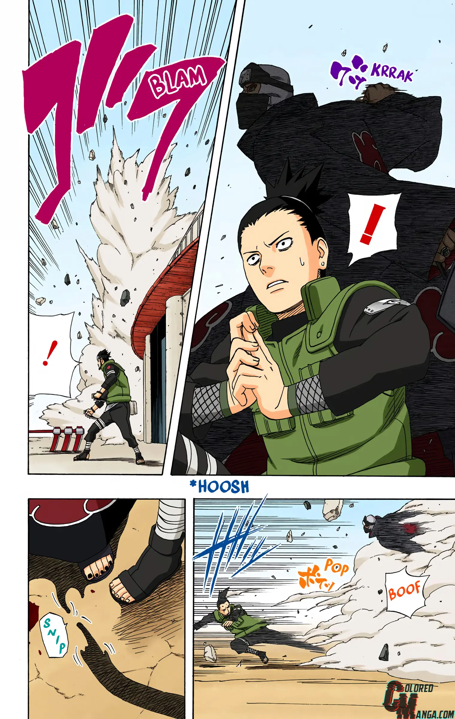 Naruto Colored Manga Online, chapter 323, page 4