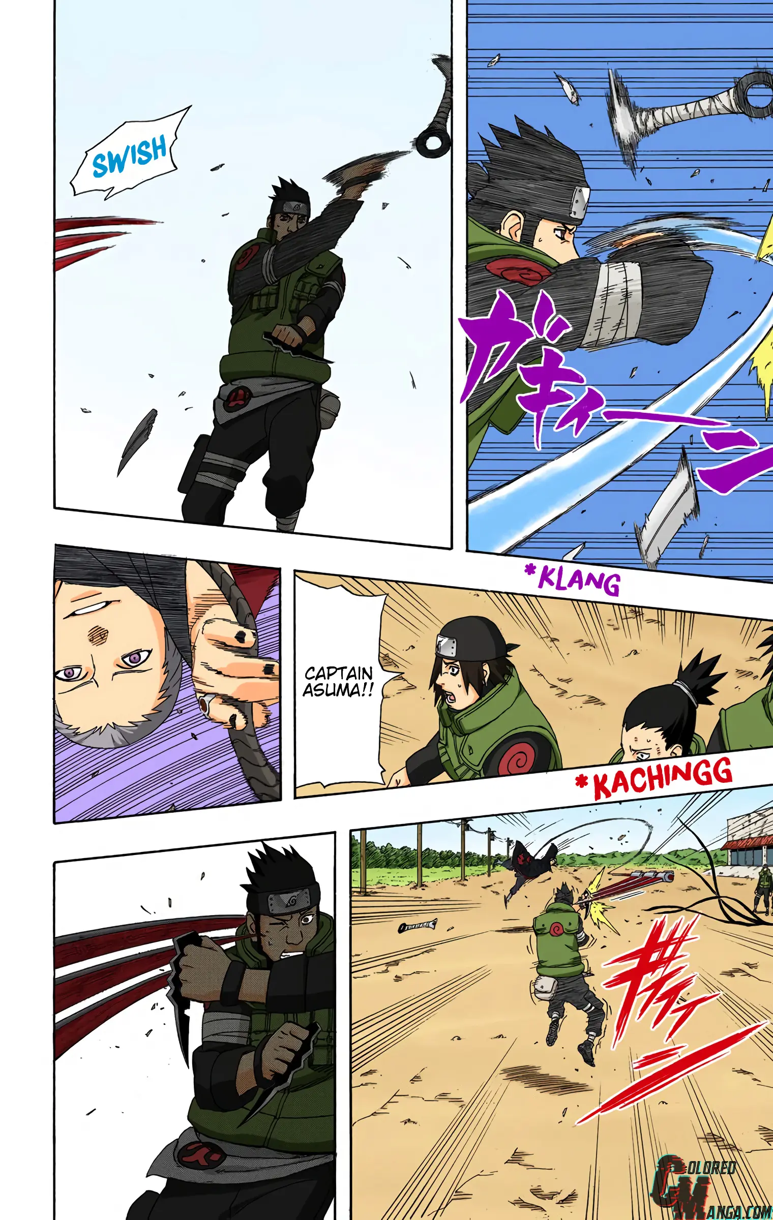 Naruto Colored Manga Online, chapter 323, page 12