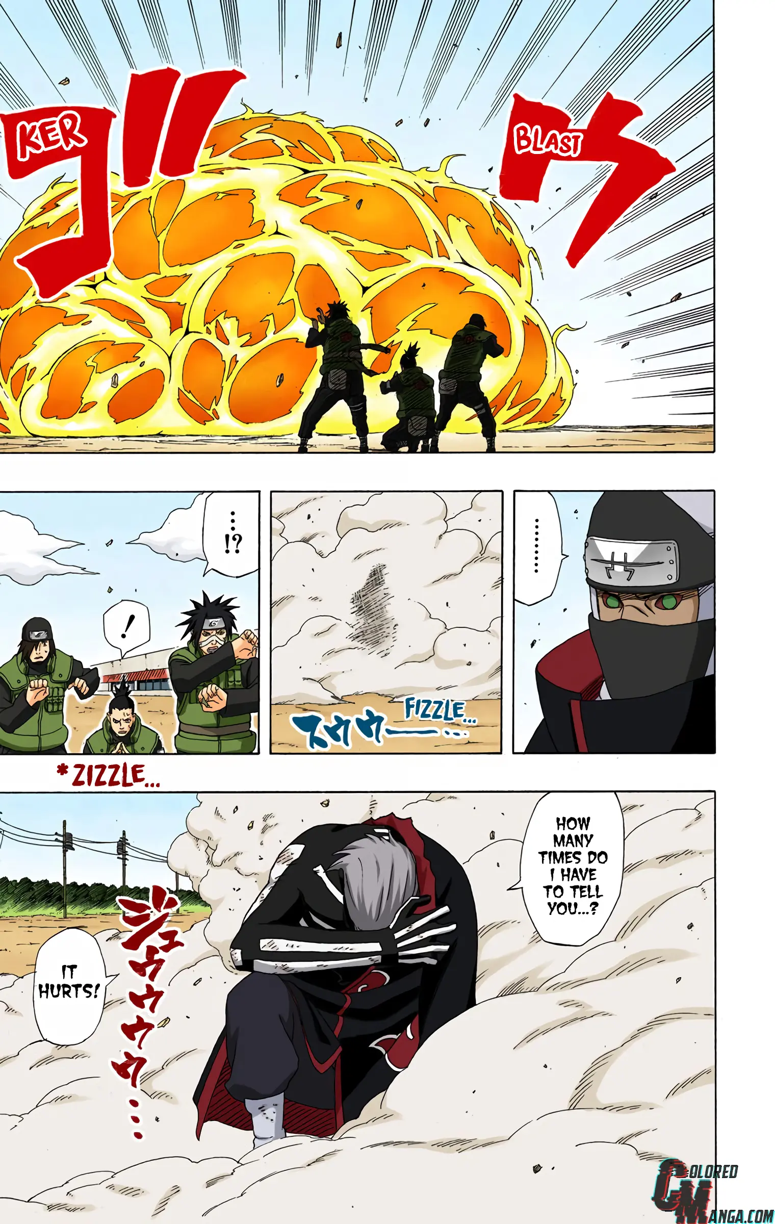 Naruto Colored Manga Online, chapter 323, page 15