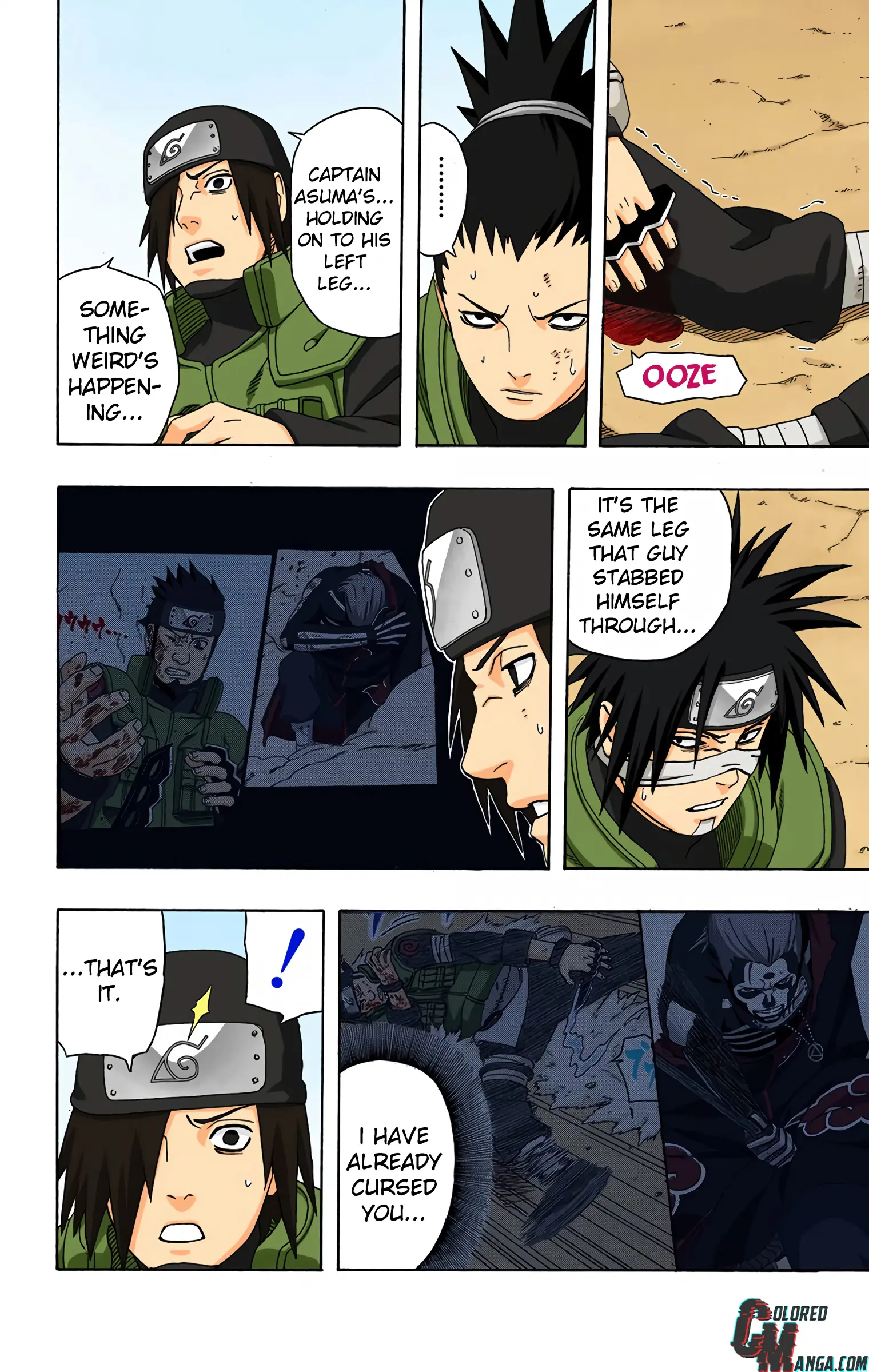 Naruto Colored Manga Online, chapter 324, page 6