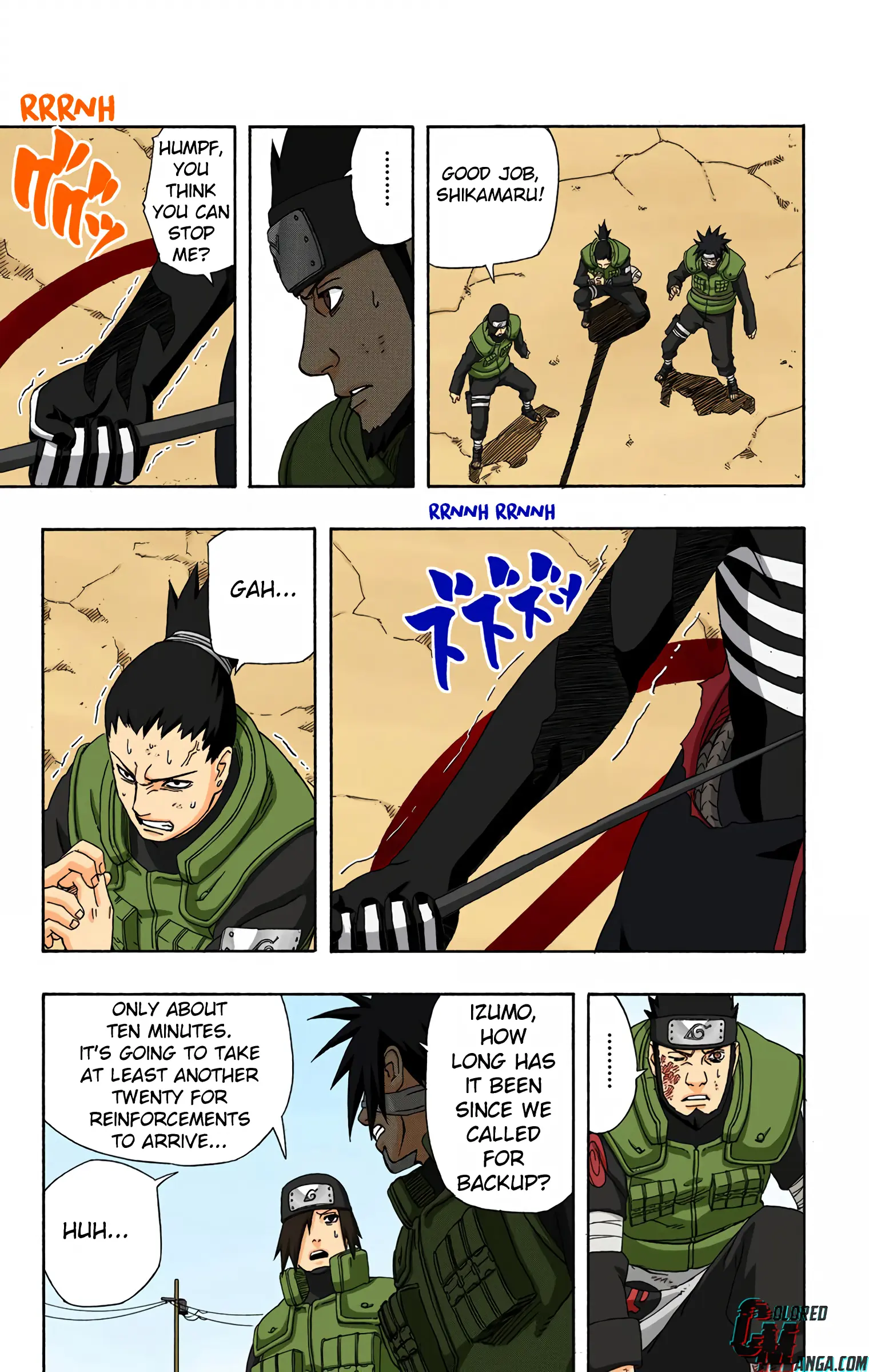 Naruto Colored Manga Online, chapter 324, page 11