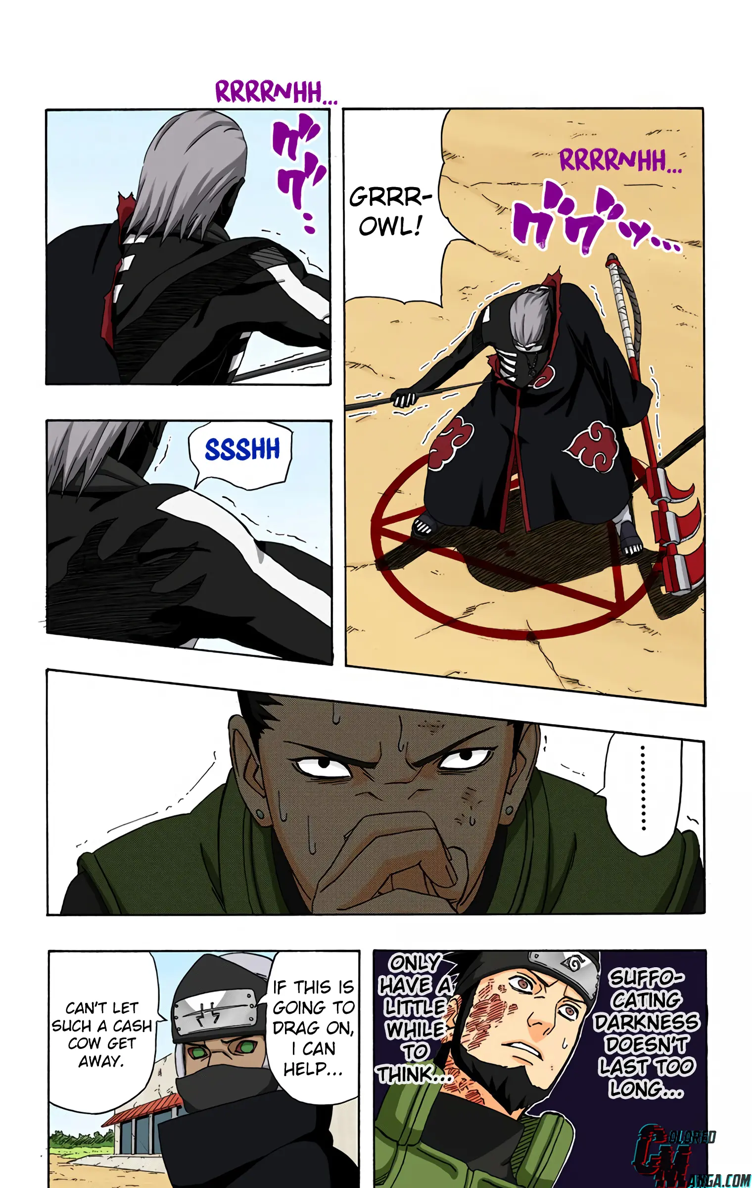 Naruto Colored Manga Online, chapter 324, page 13