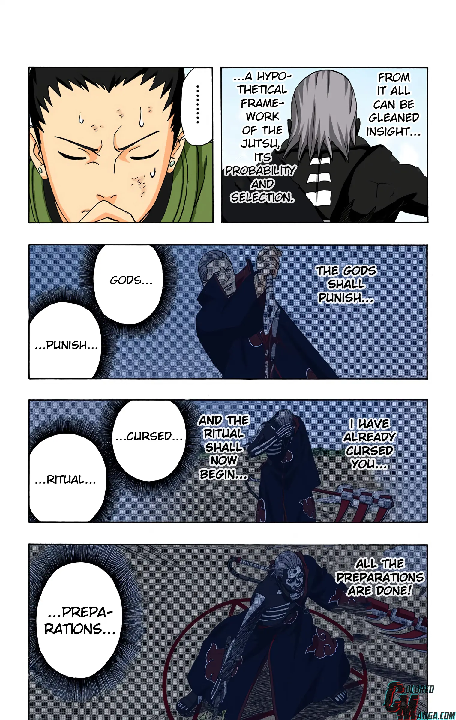 Naruto Colored Manga Online, chapter 324, page 15