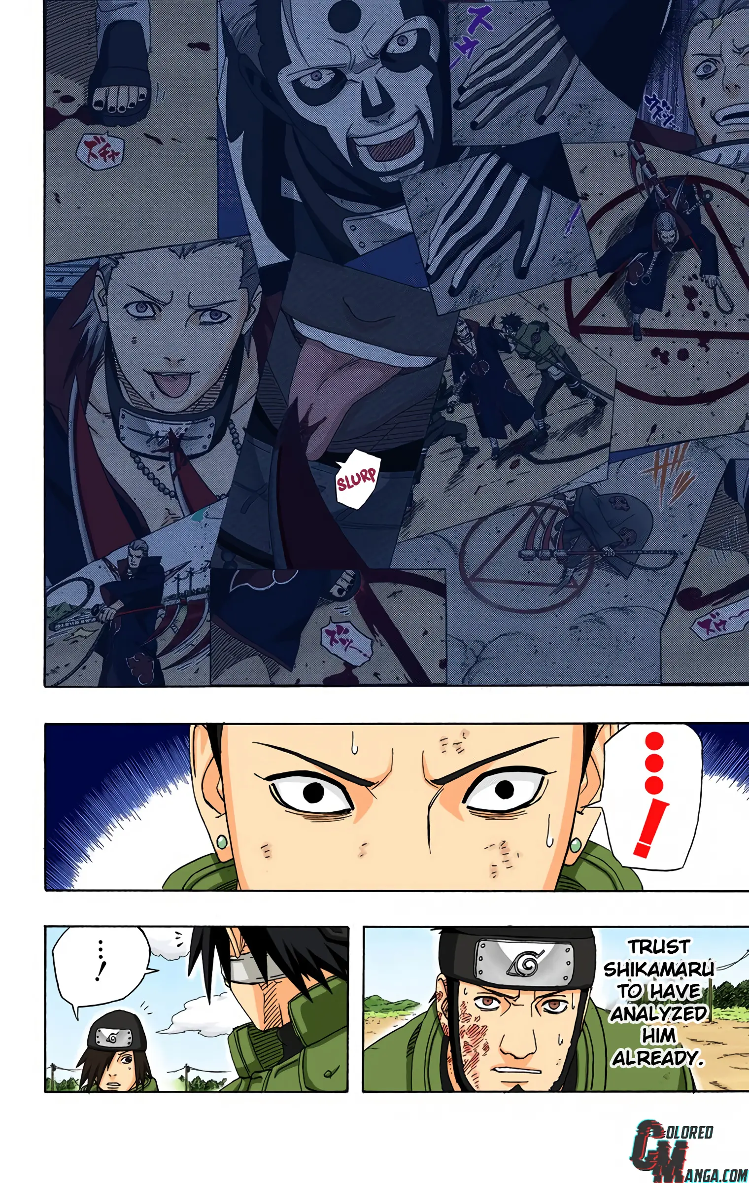 Naruto Colored Manga Online, chapter 324, page 16