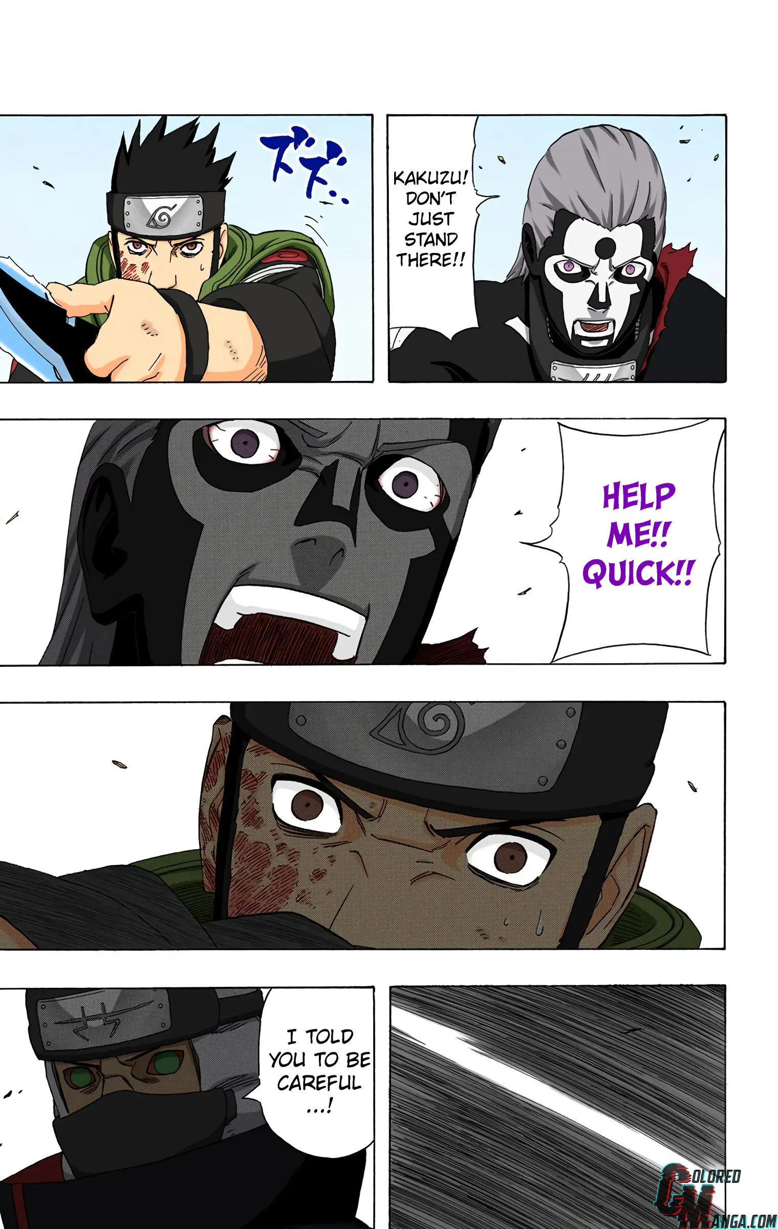Naruto Colored Manga Online, chapter 325, page 11