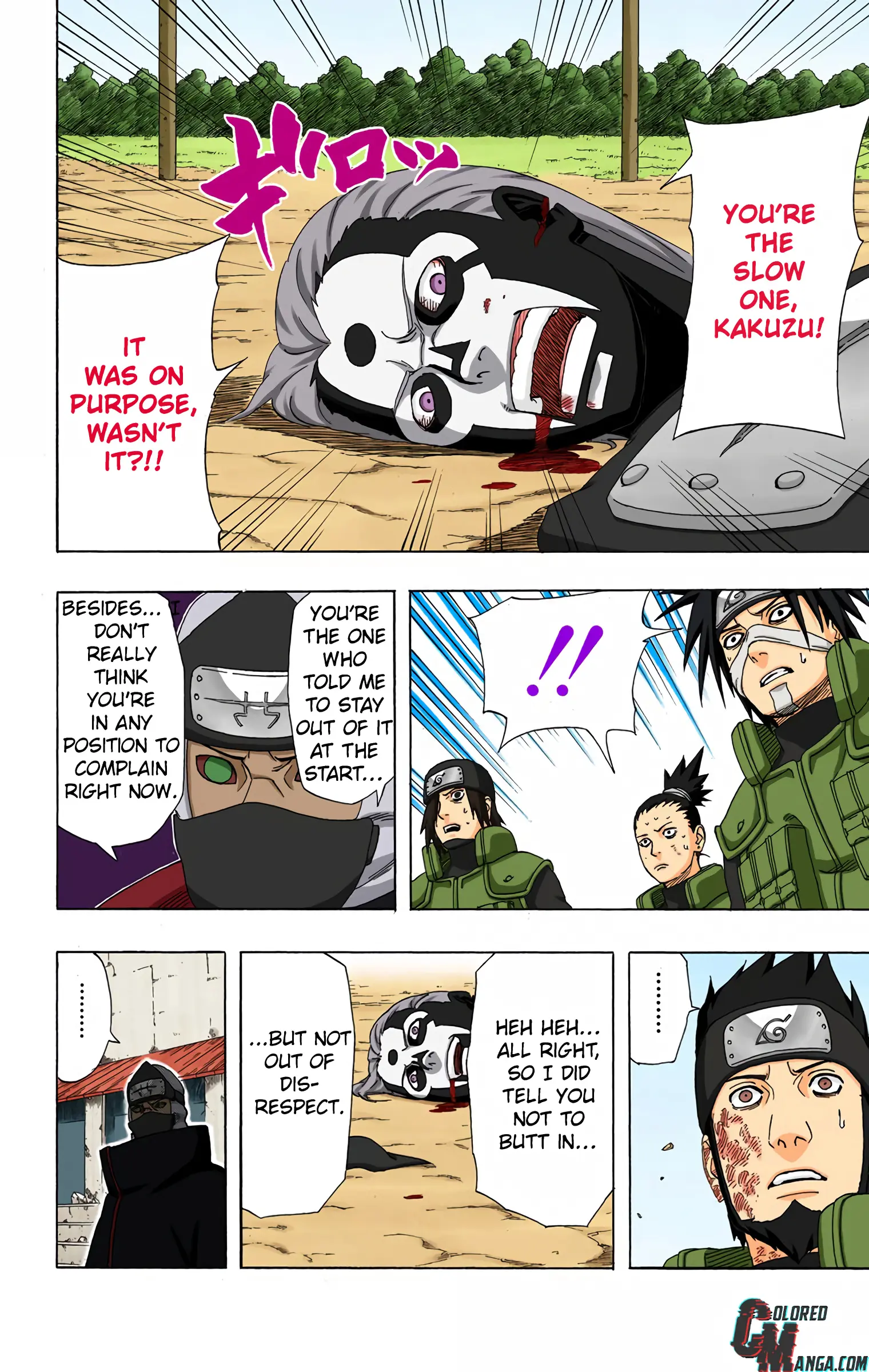 Naruto Colored Manga Online, chapter 325, page 16