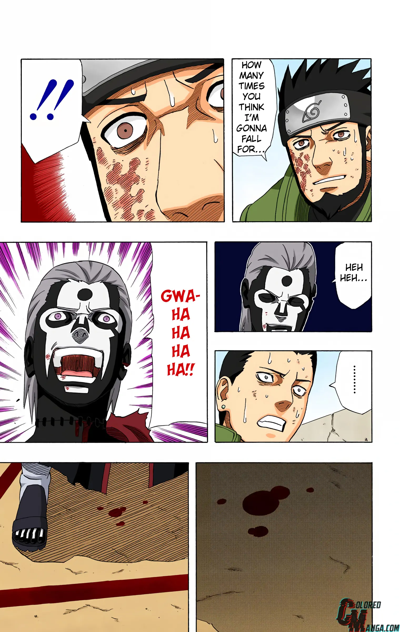 Naruto Colored Manga Online, chapter 326, page 13
