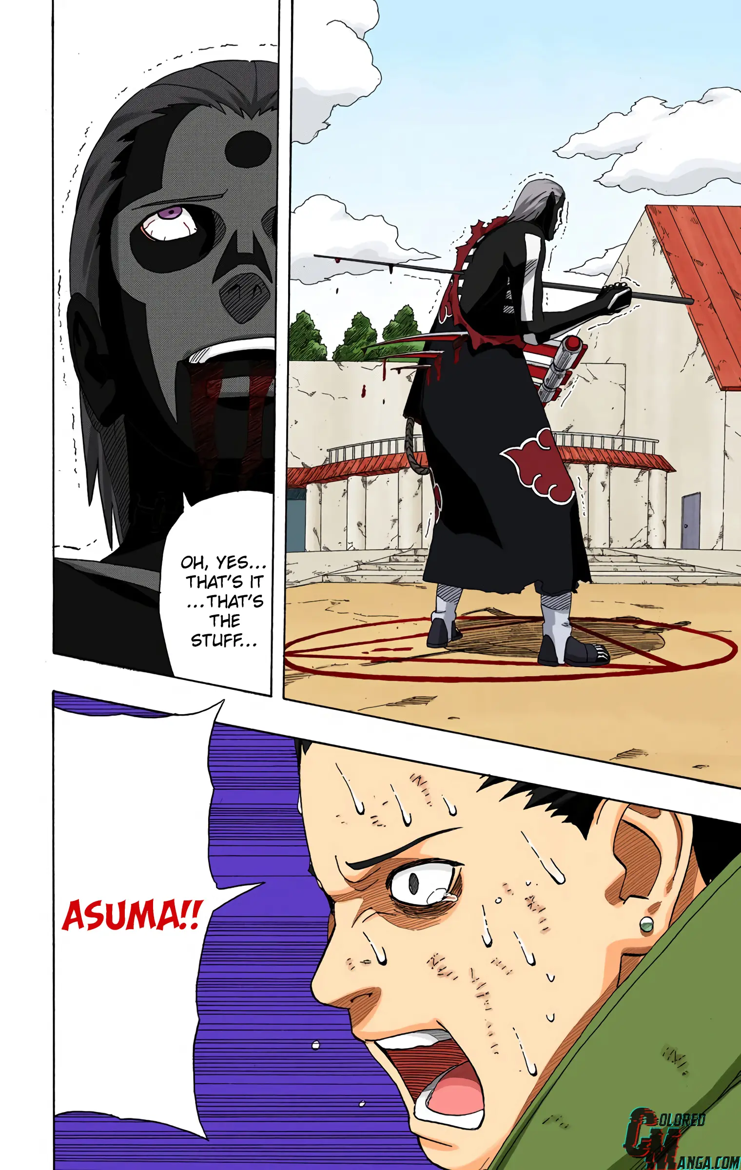 Naruto Colored Manga Online, chapter 327, page 4